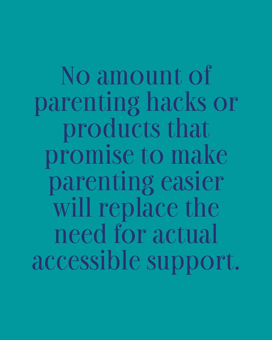 No amount of parenting hacks or products that promise to make parenting easier will replace the need for actual accessible support.

Without support, the ever-increasing 
mental load is compounding into a global mental health crisis.

The space paren