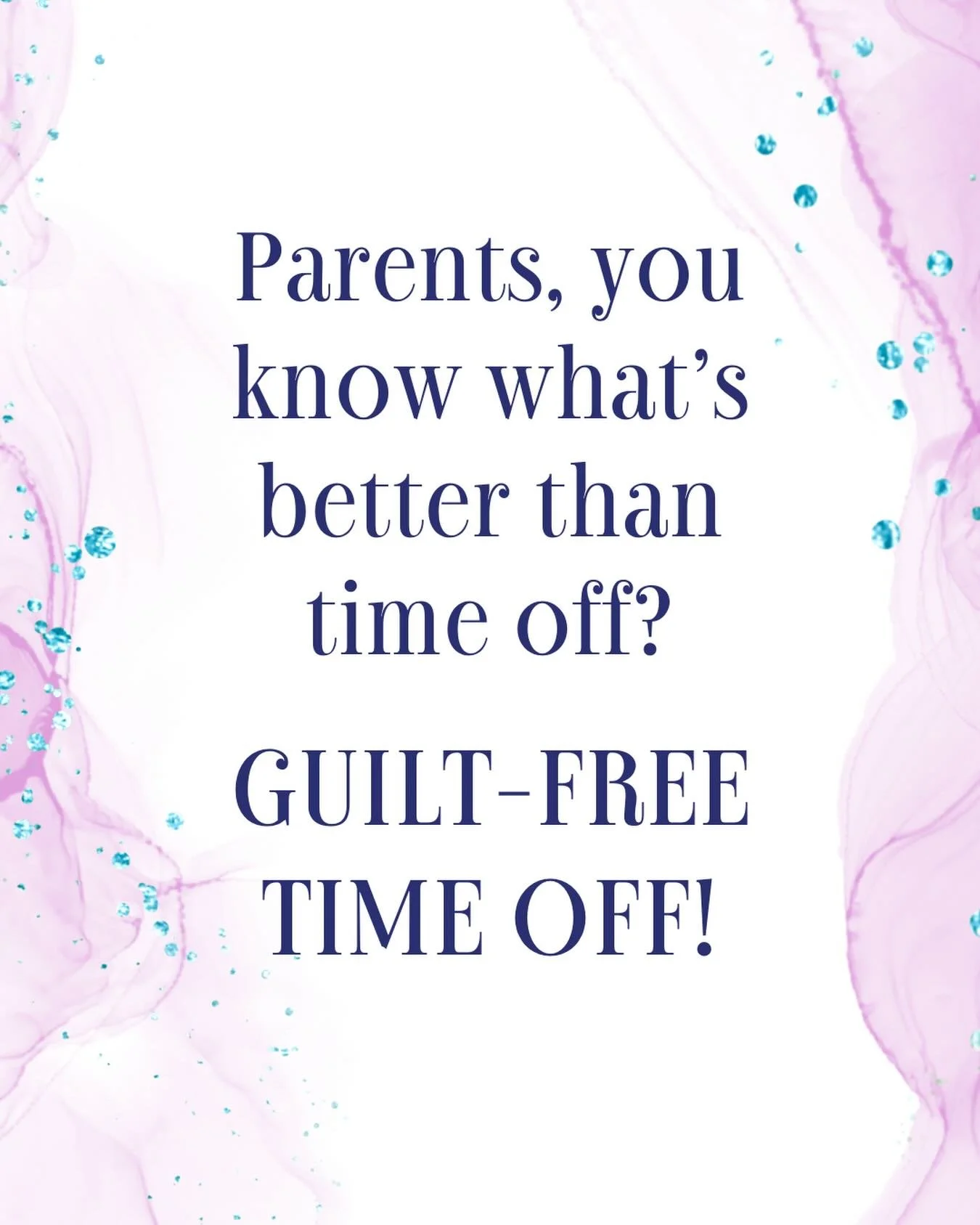 No sitter scramble needed. NEXT PARENTS TIME OFF EVENT IS ON THURS. 3/19 AT @the.vitrolite IN OHIO CITY!

Your relaxation is important to us, while bringing joy and imagination to your child is our top priority! So throw that mom guilt out of the equ