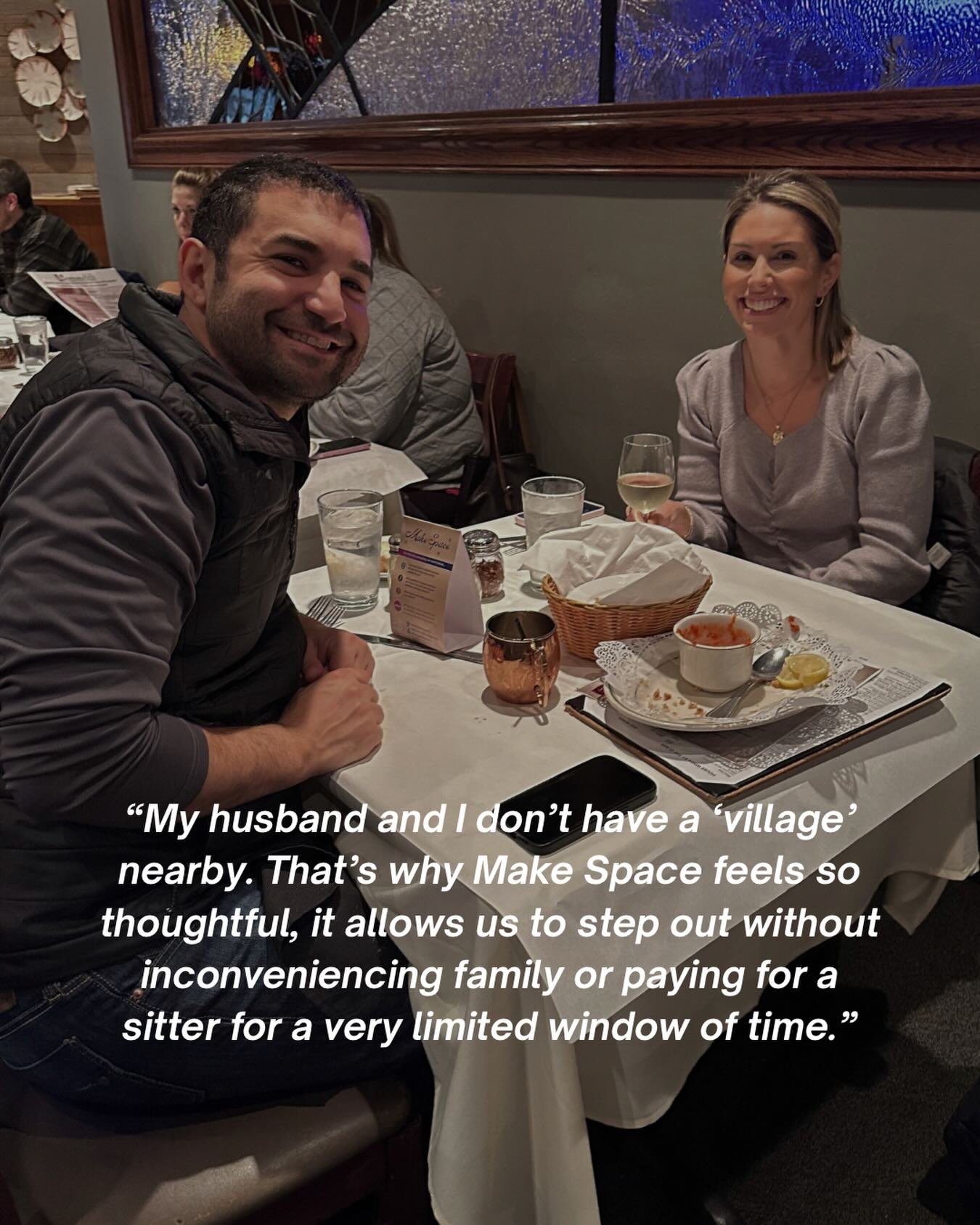 Local mom @lnorman8 doesn&rsquo;t have family close by and struggles with the sitter scramble. Here&rsquo;s what she has to say about her experience with Make Space&hellip;

&ldquo;We really enjoyed coming to both events! You all have created somethi