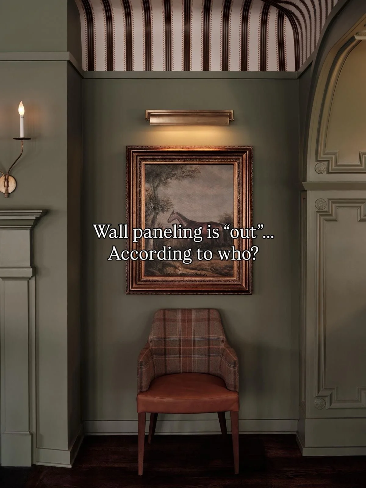 Wall paneling isn&rsquo;t out, but the way people are using it is the problem.

There&rsquo;s a push right now to say paneling doesn&rsquo;t belong in newer homes. That it feels forced against clean lines and modern layouts. And yes, it can feel off 