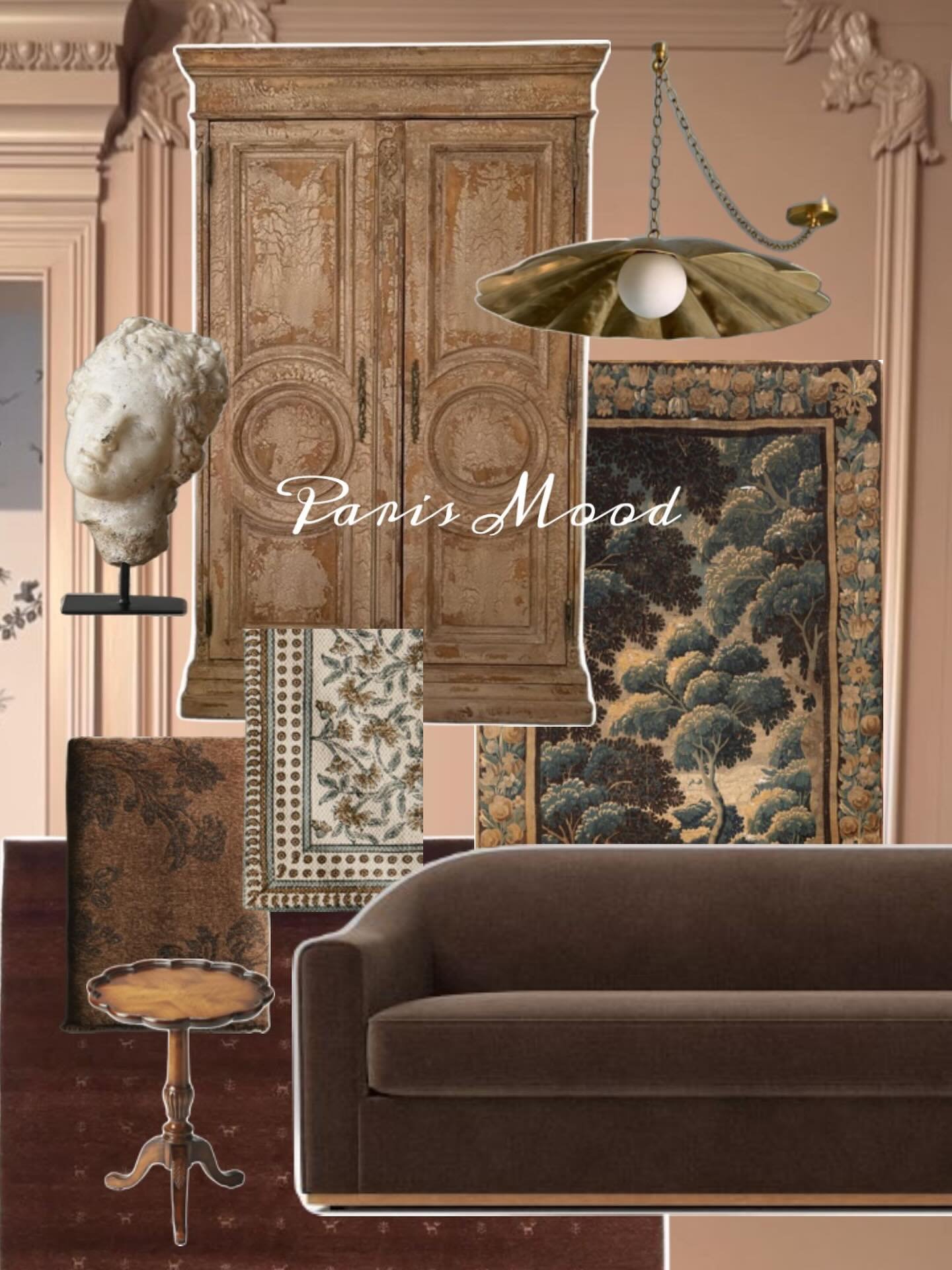 If Paris were a living room, she&rsquo;d have opinions and expect you to agree with them. 

She&rsquo;d insist on good millwork and never say no to the velvet sofa, all while casually collecting pieces that look like they&rsquo;ve been around longer 
