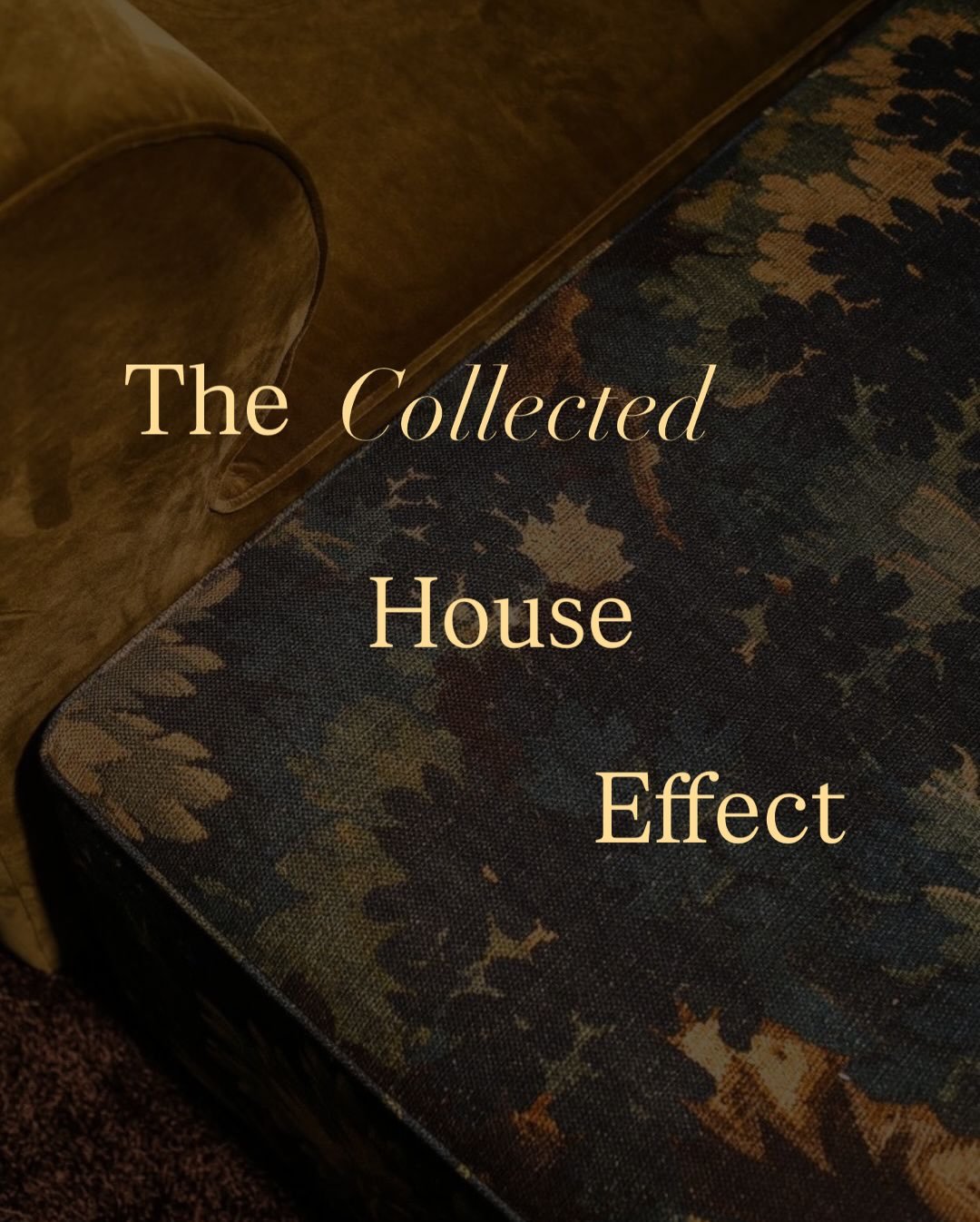 I&rsquo;ve never been all that interested in creating a house that simply looks finished.

The homes that stay with me are usually the ones that reveal something about the people who live there. You notice it in the art they&rsquo;ve chosen and the t