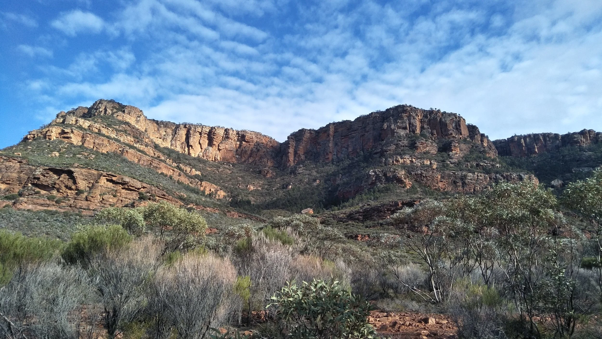 Tjoritja (MacDonnell Ranges) an ancient, spectacular mountain range,  Central Australia