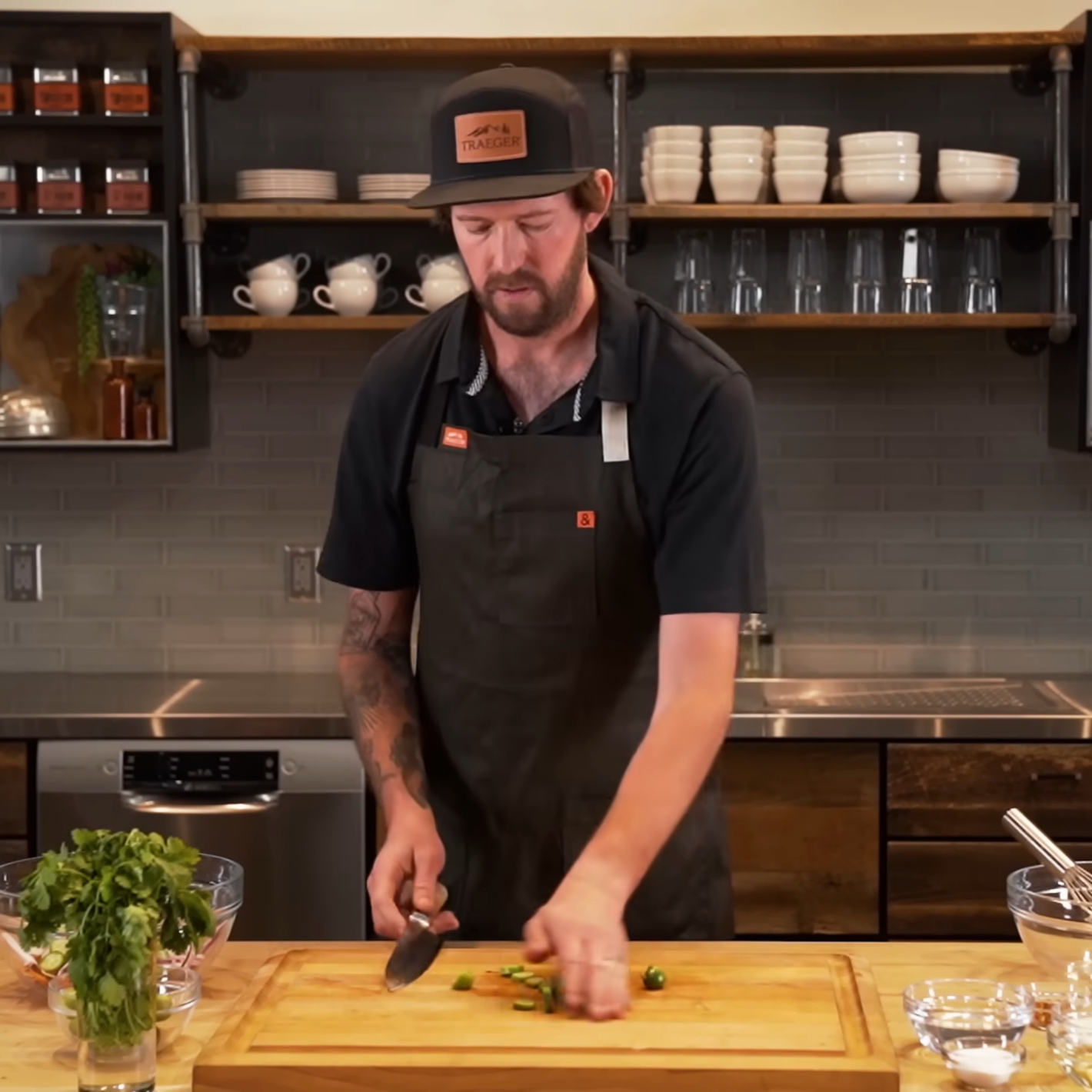 Trager X BBQ Pork Belly Tacos