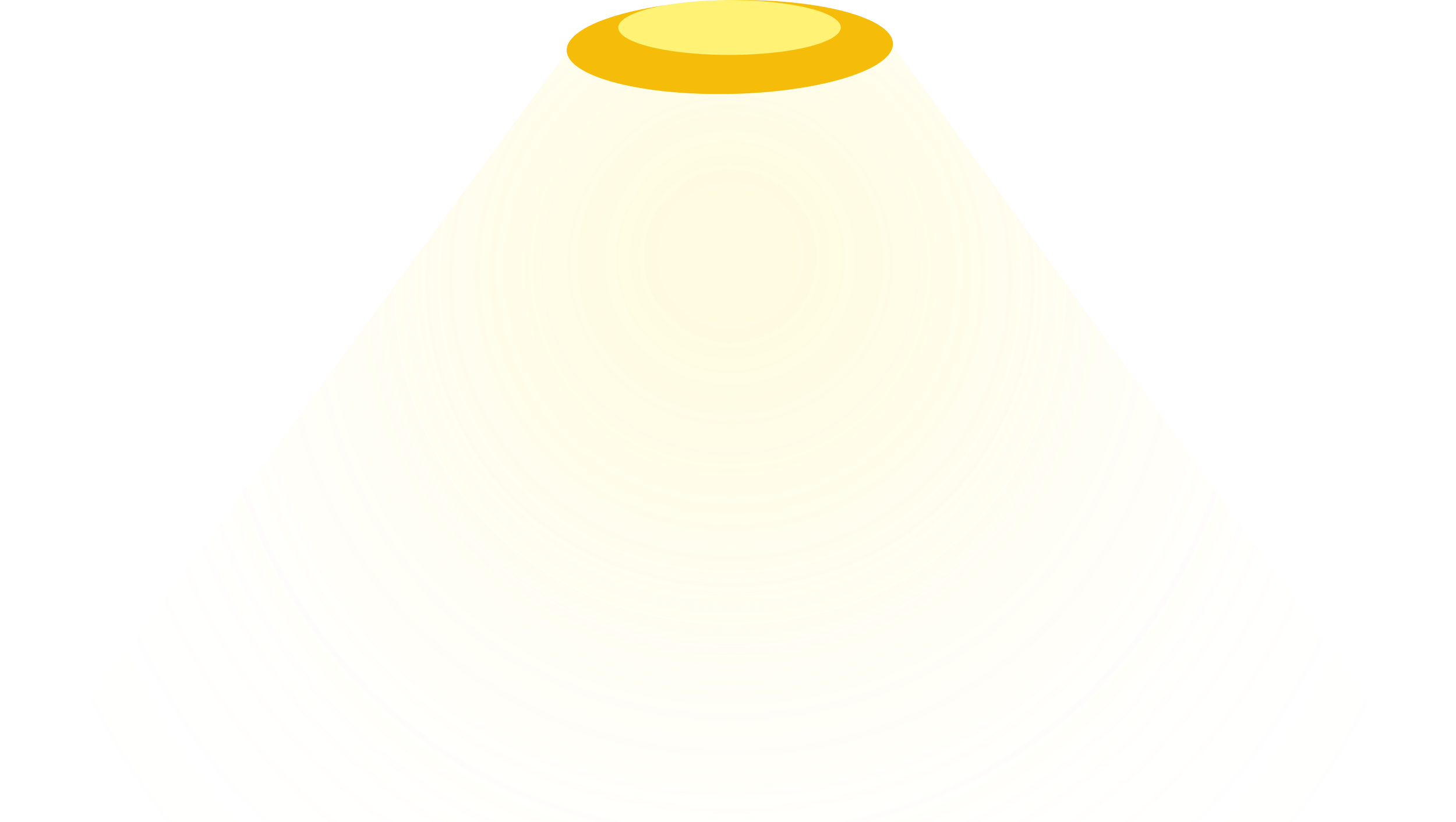 Overhead lamp icon, shining a soft glow onto the heading 'Our  Values'.