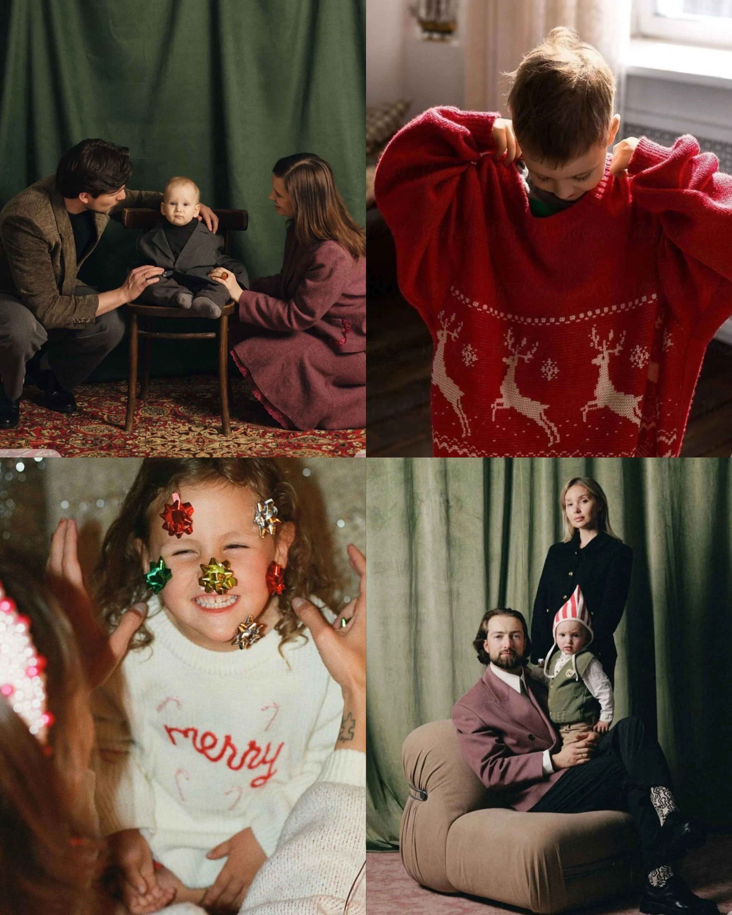 A vintage christmas photoshoot ideas