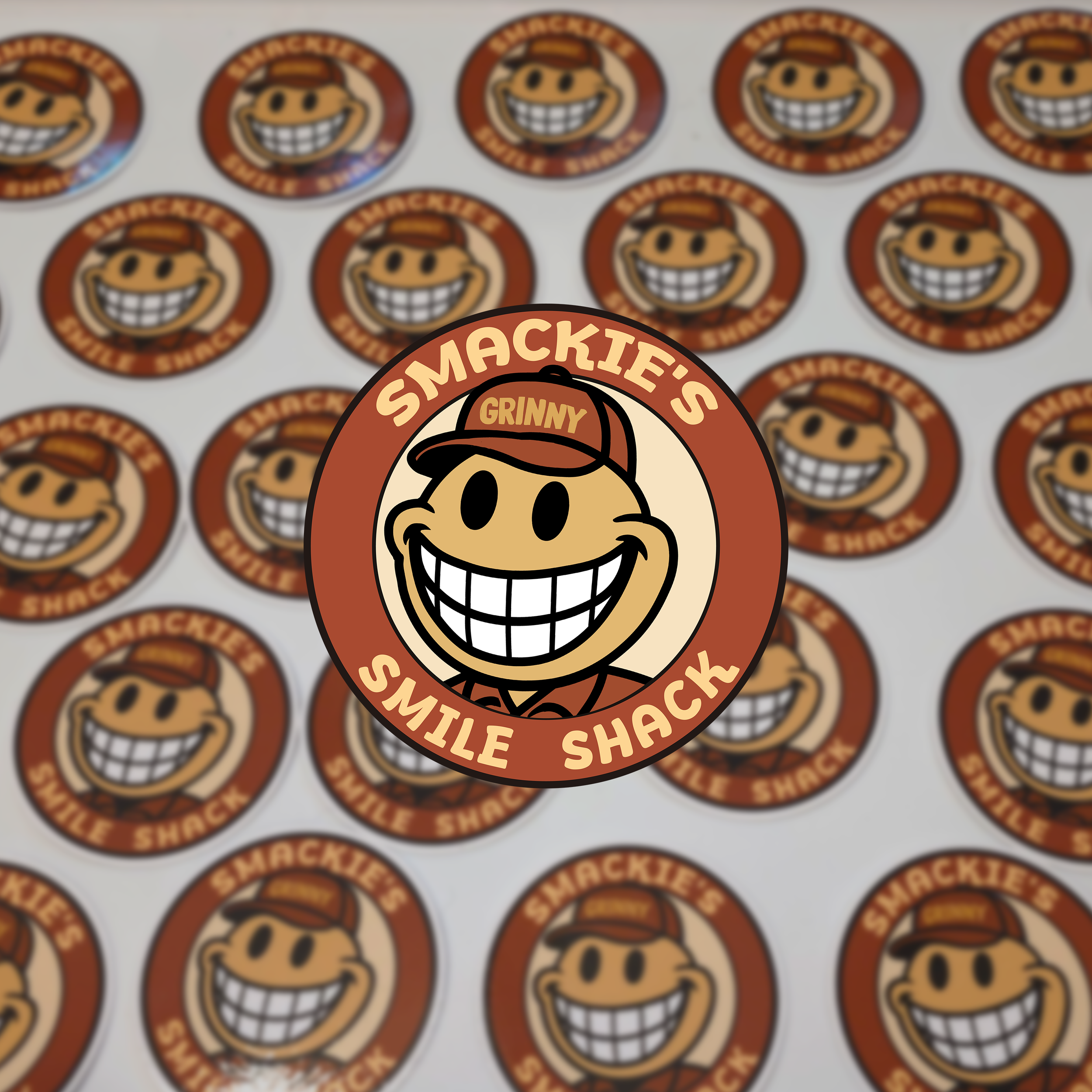 Smackie's Logo Sticker