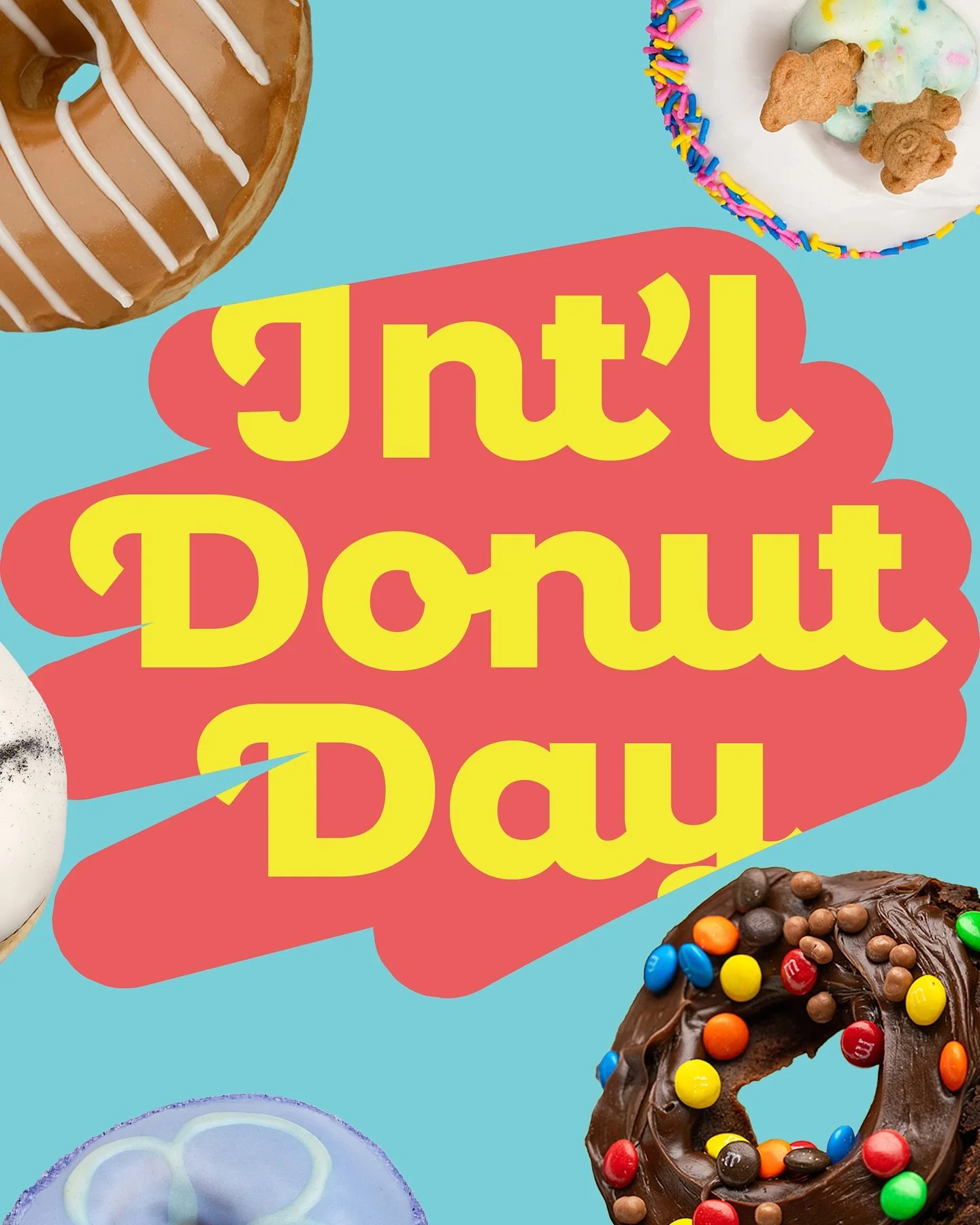 This is not a drill! International Donut Day is 1 week away, Friday June 6th!!!🎉

Whether you're treating your team at the office, surprising friends at home, or simply satisfying your sweet tooth, we've got the goods to make the day extra delicious