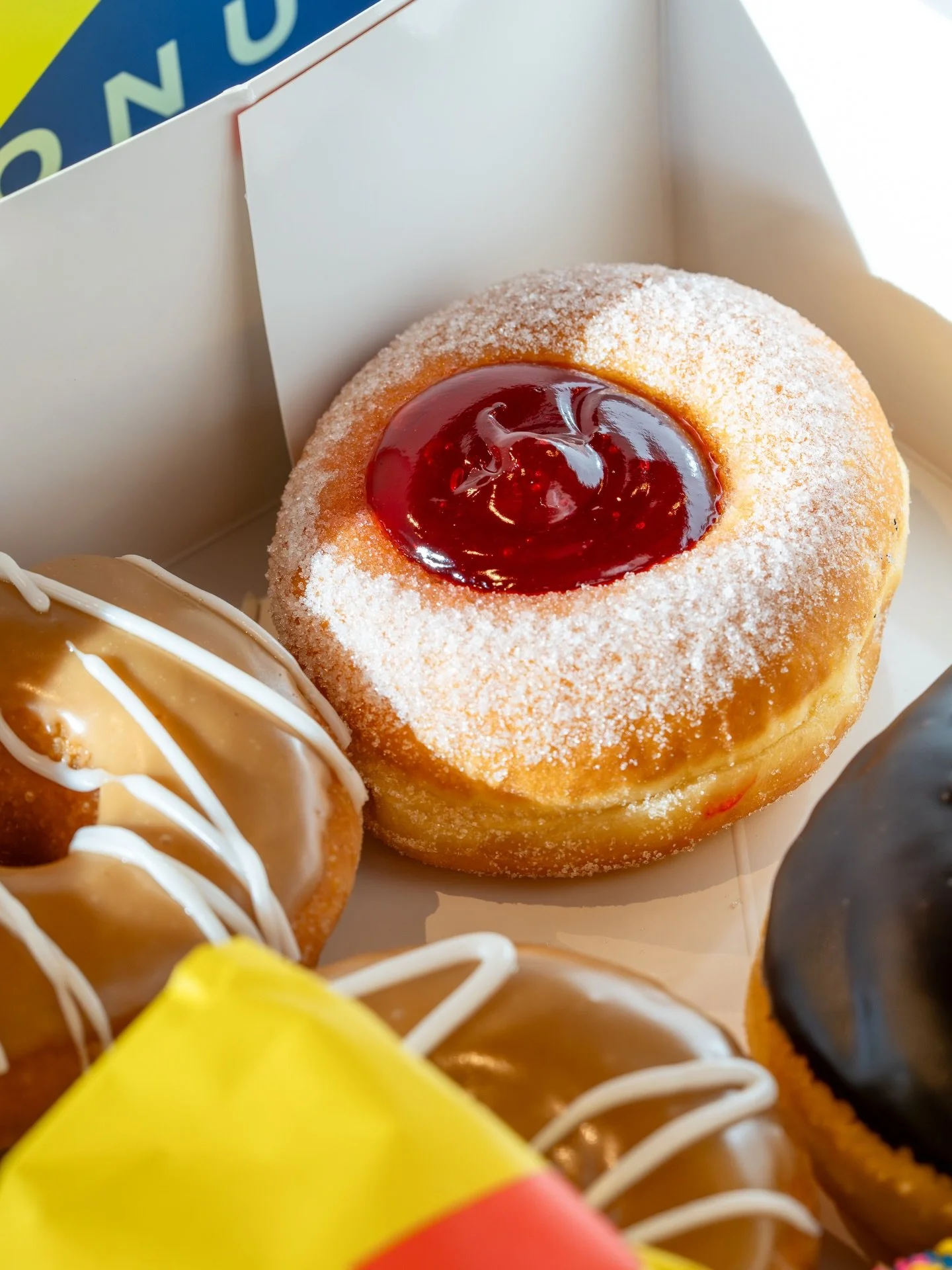 Our Raspberry Jelly looking reeeeeal good in the sun 😌☀️