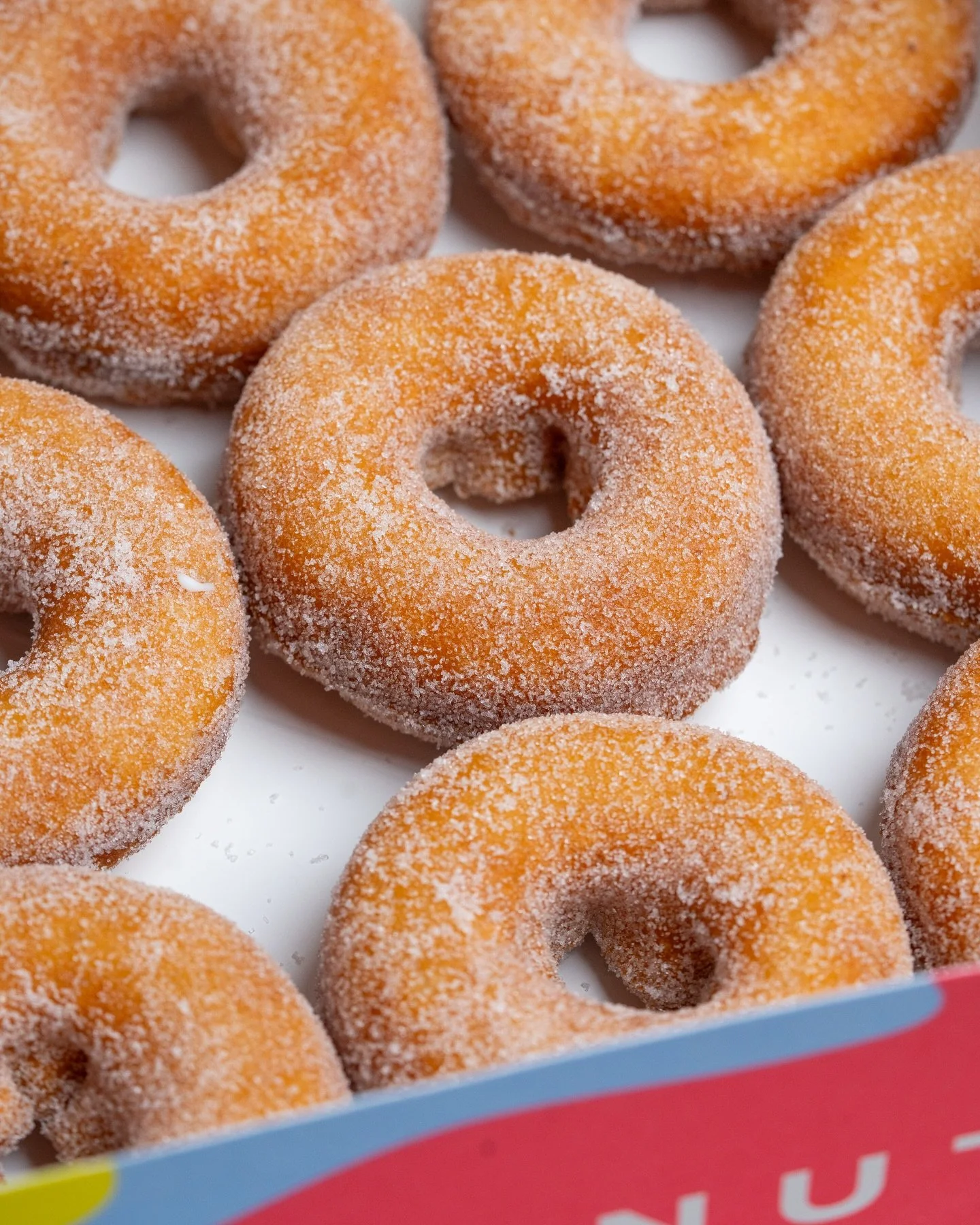 Small(er), but mighty. Our Vegan &ldquo;cake&rdquo; donuts are supremely snackable and priced to match. Perfect for when you want a little indulgence without the commitment 💛🍩.