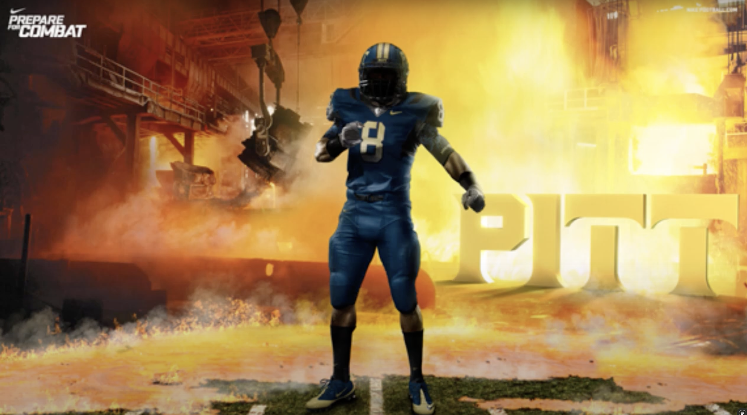 Nike Pro Combat Rivalries - Pitt Panthers