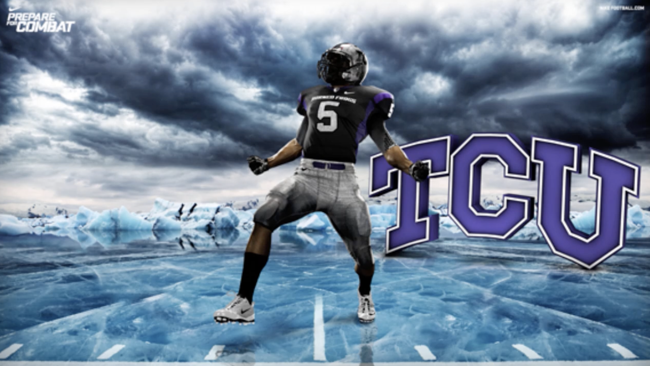 Nike Pro Combat Rivalries - TCU Horned Frogs