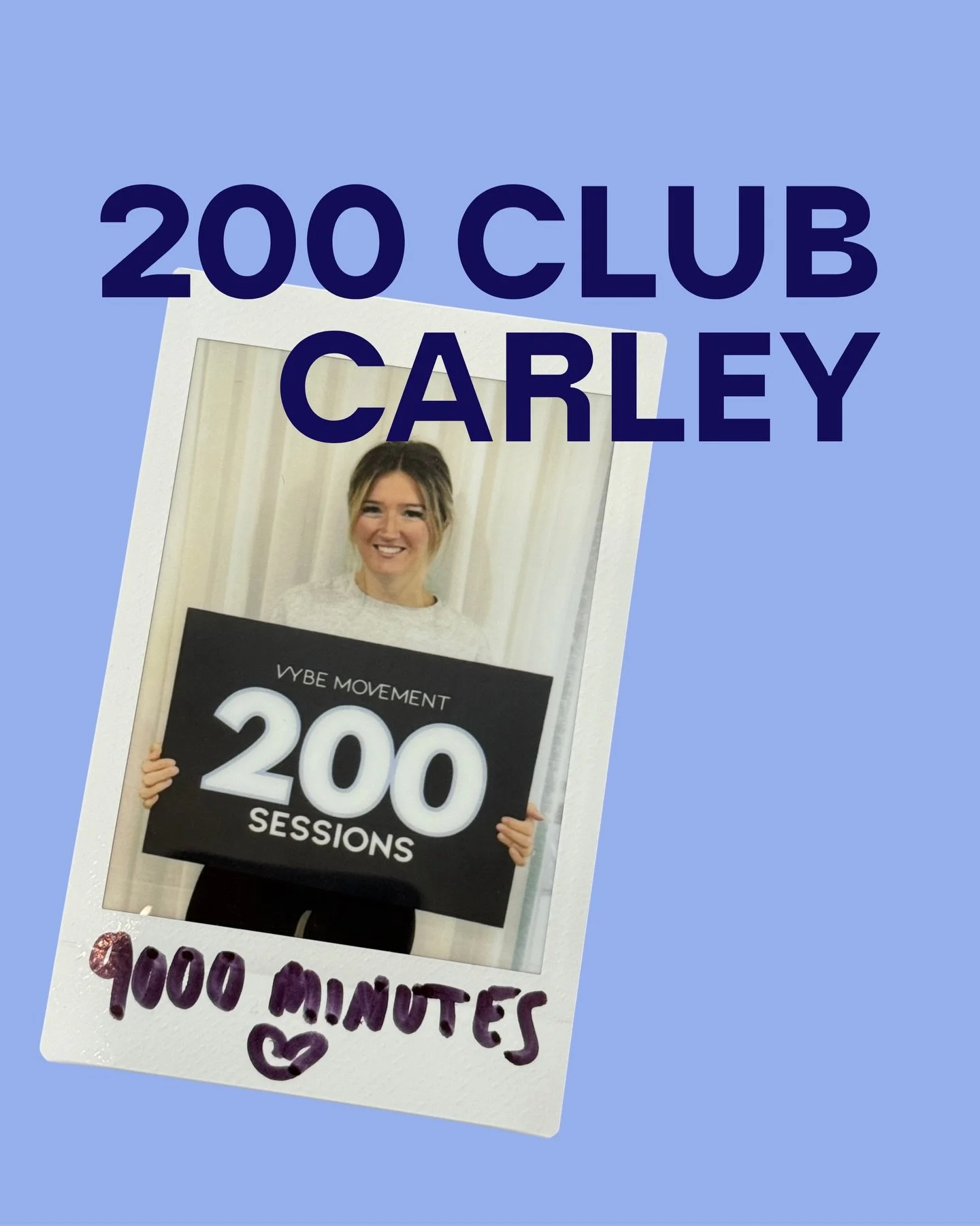 200 sessions strong 💯💯💪🏼 
A huge milestone, and so well deserved.

Congratulations to Carley, Zoe and Sasha on officially entering the 200 Club! Your hard work speaks for itself, and we&rsquo;re so proud to have you as part of the fam 🫶🏼