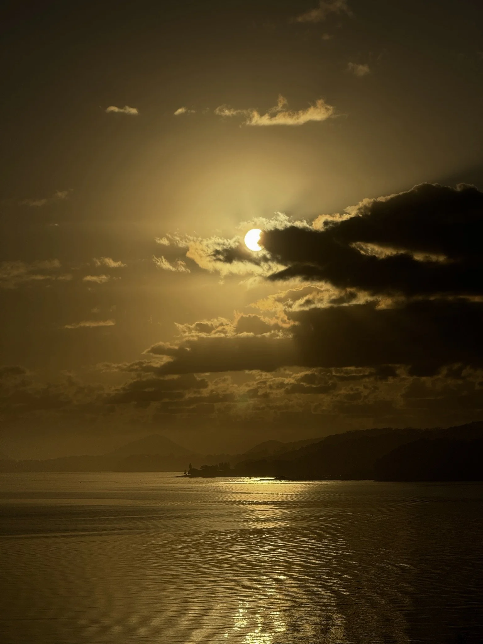 Sunrise at Port Stephens, NSW Australia.