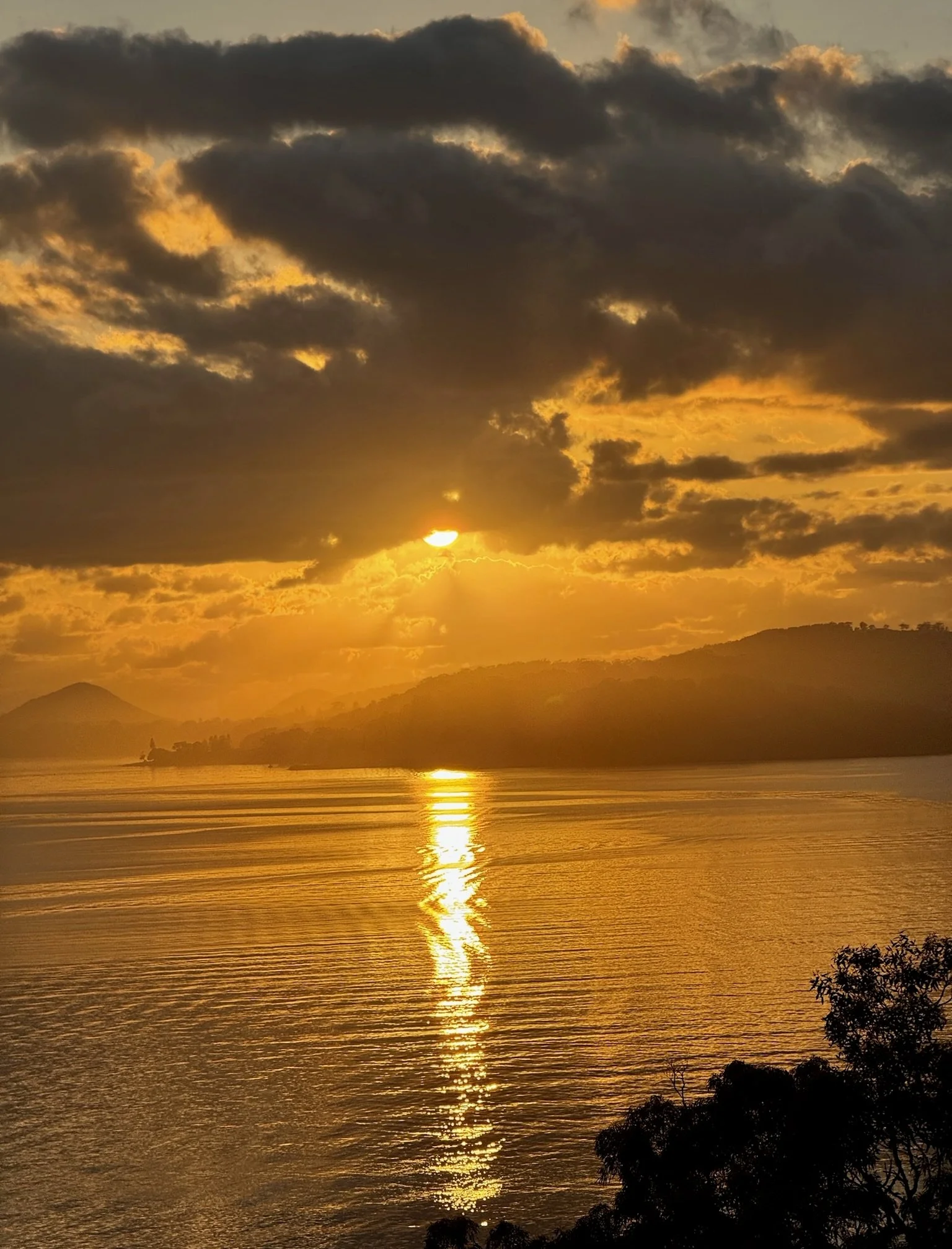 Sunrise at Port Stephens, NSW Australia.