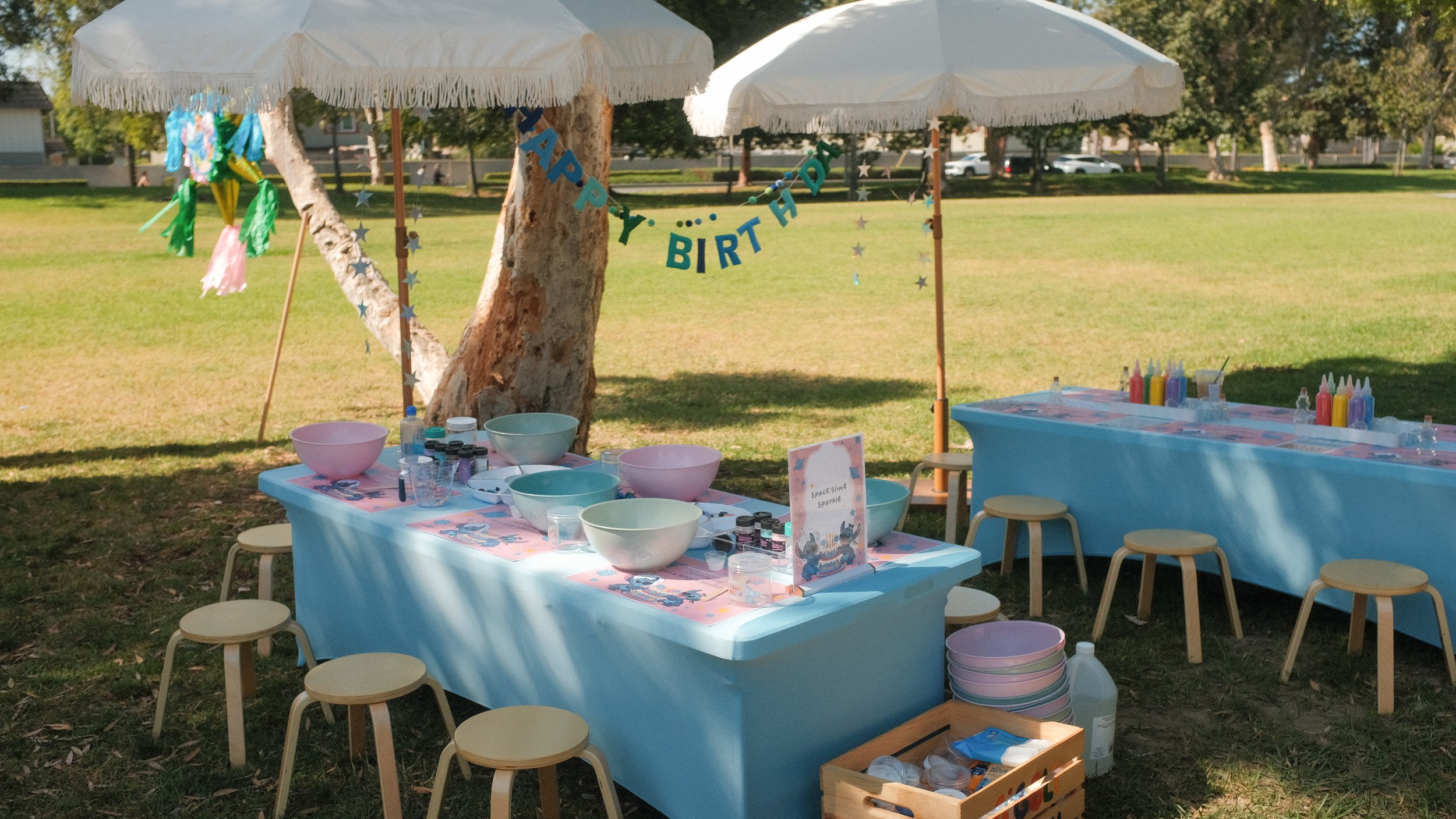 A Magical Joint Birthday Celebration: Stitch Meets Space 🚀💙