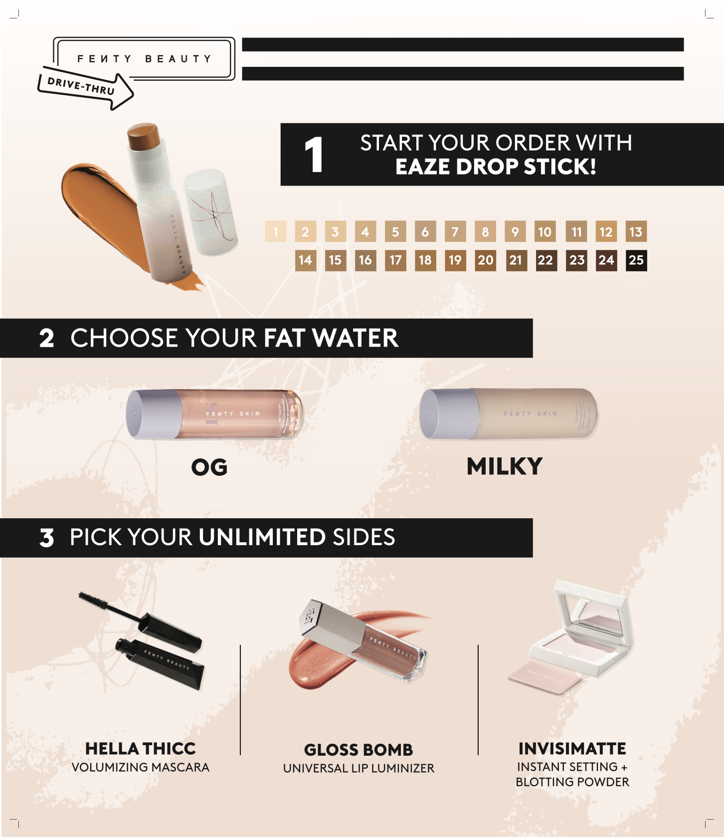 Drive-Thru Menu design