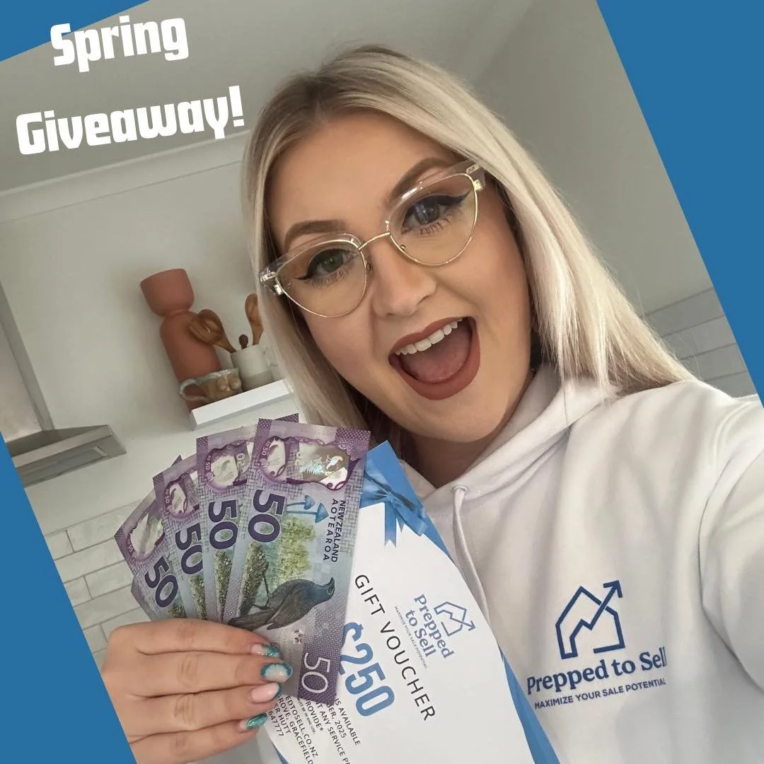 🚀 SPRING SELLING RUSH IS HERE! 🏡✨
We&rsquo;re giving away $250 cash OR a $250 Prepped to Sell voucher - 2 prizes, $500 total value! 🎉

Why now? 👉 Spring is the busiest selling season:
✅ More buyers
✅ Higher competition
✅ Biggest chance to boost y
