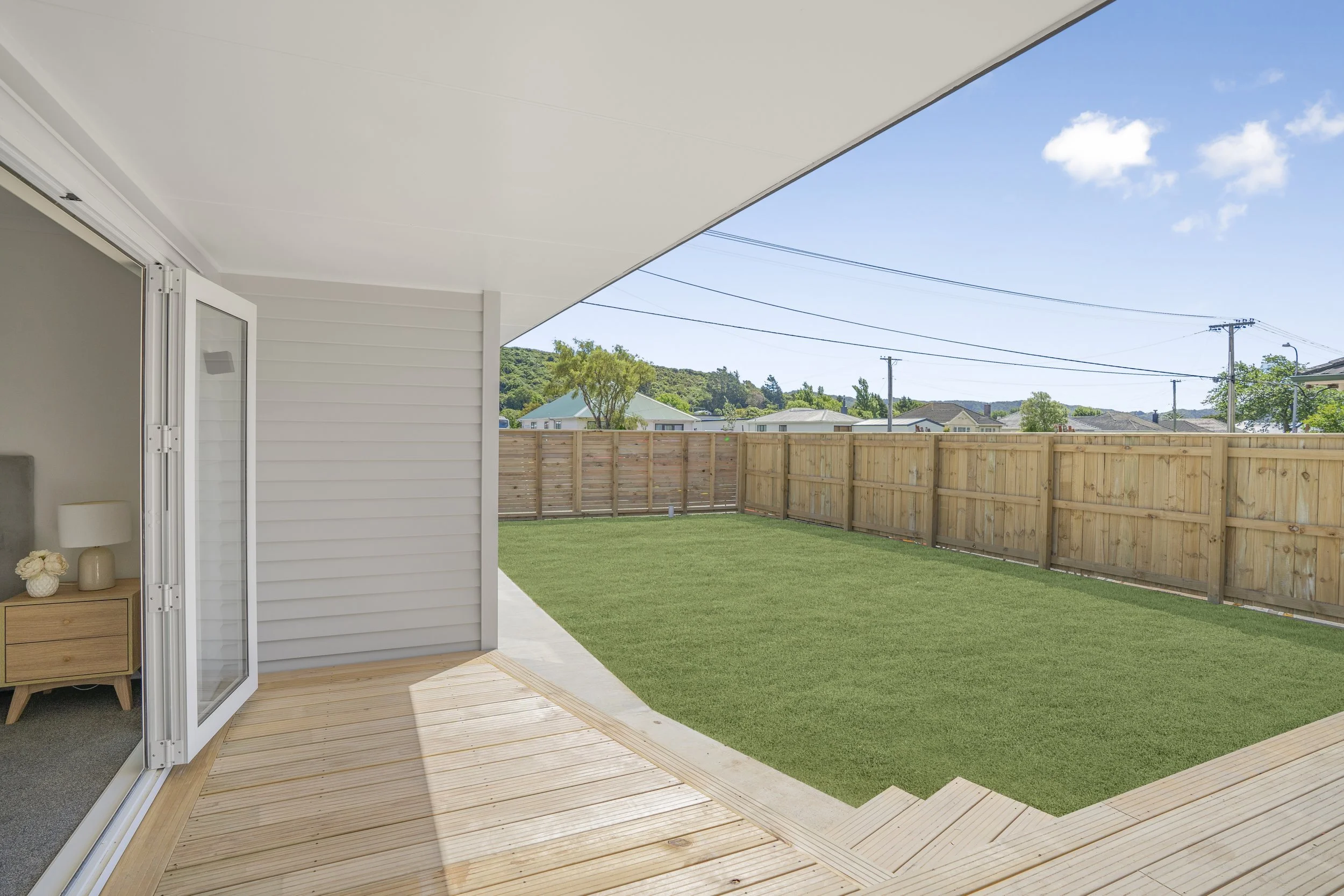 New fencing, landscaping, lawn cutting, new deck, Landscapping