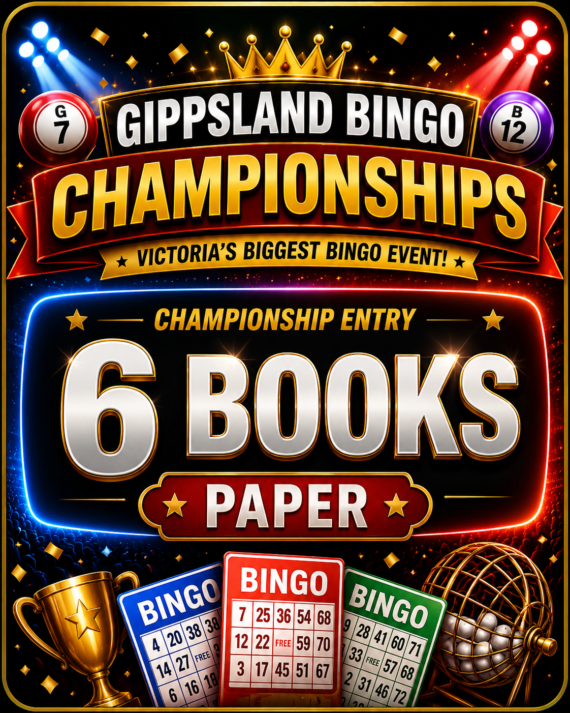 6 BOOKS PAPER