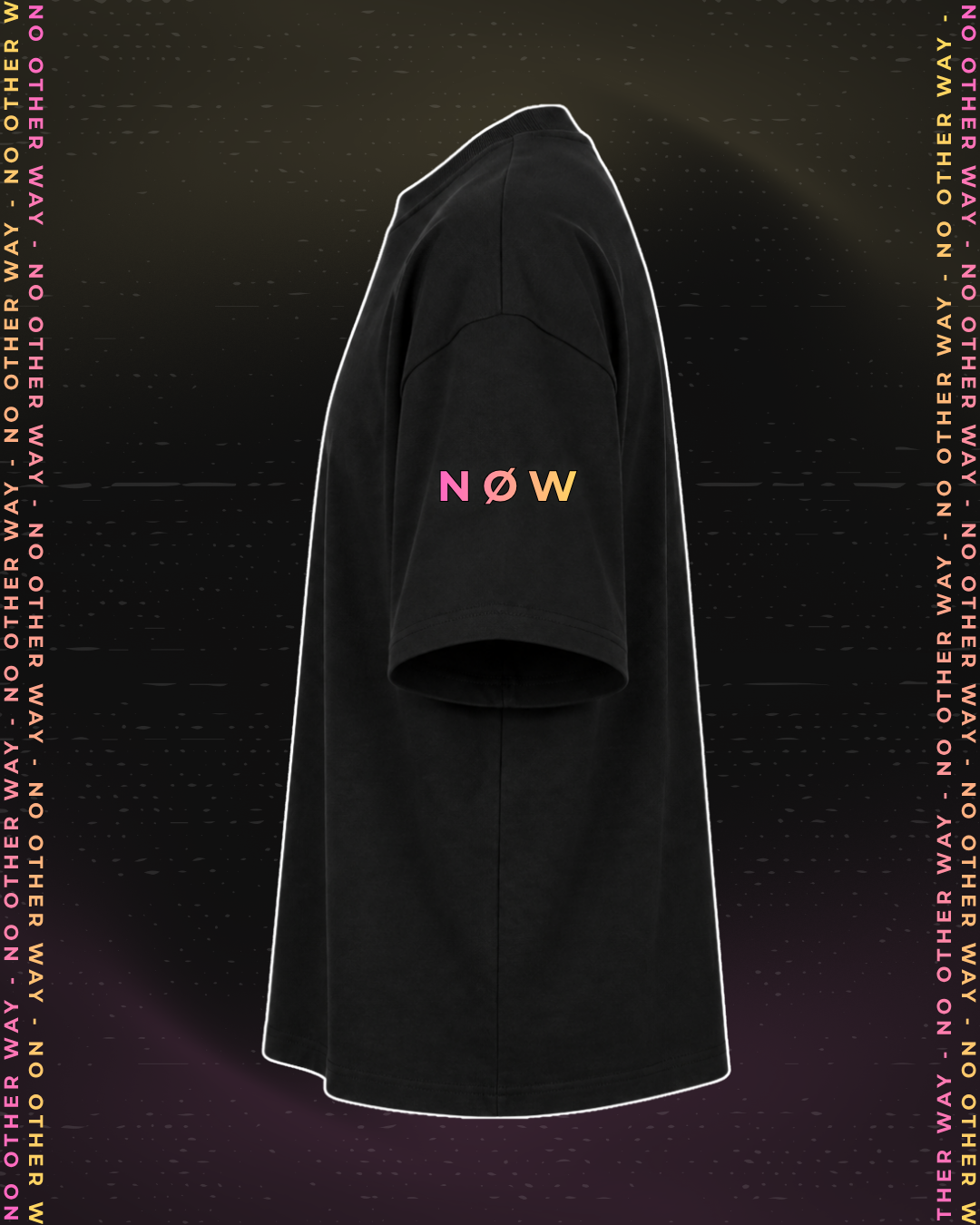 Tshirt Noir NØW - LIMITED Manche gauche.png