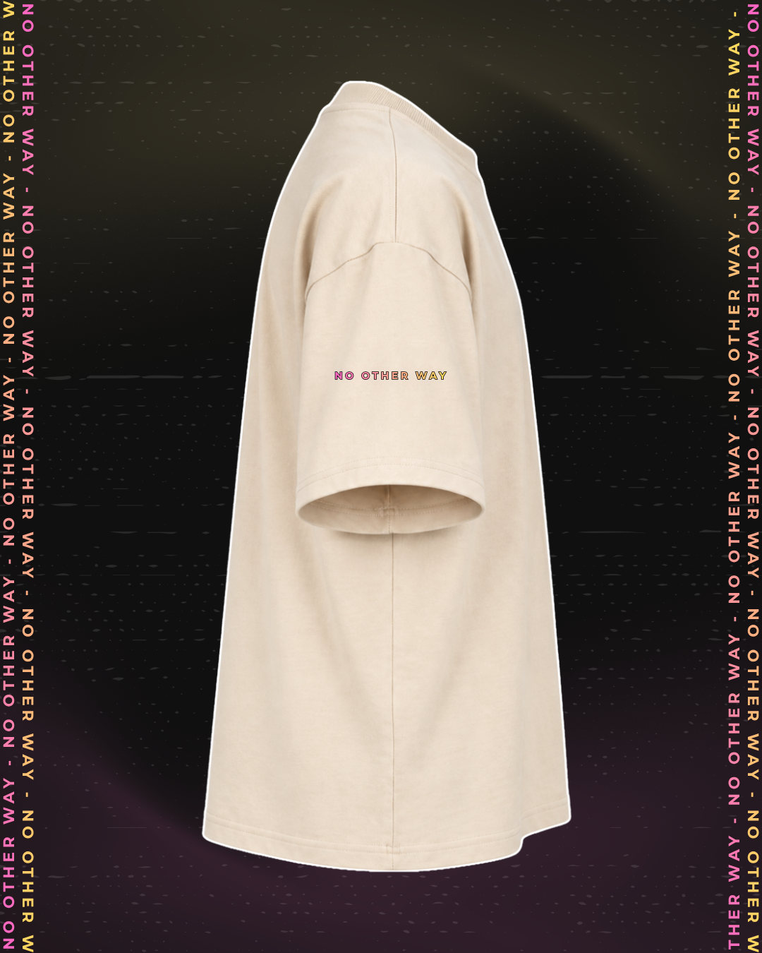 Tshirt Beige NØW - LIMITED Manche droite.png