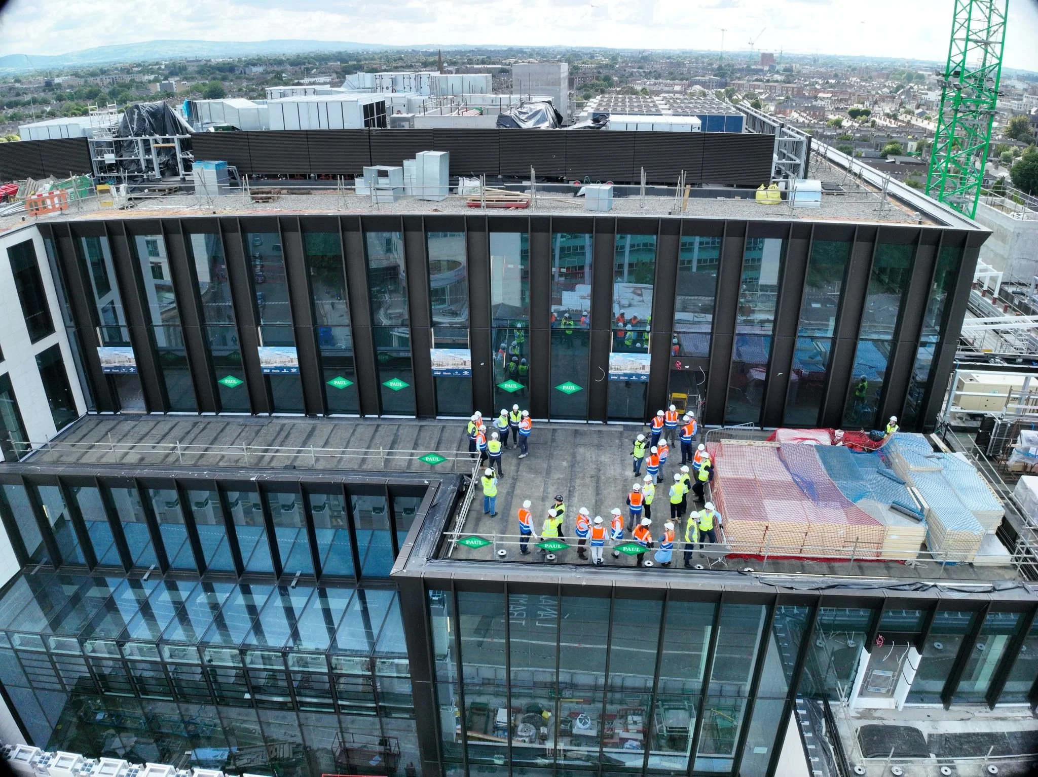 Topping Out at Harcourt Square 