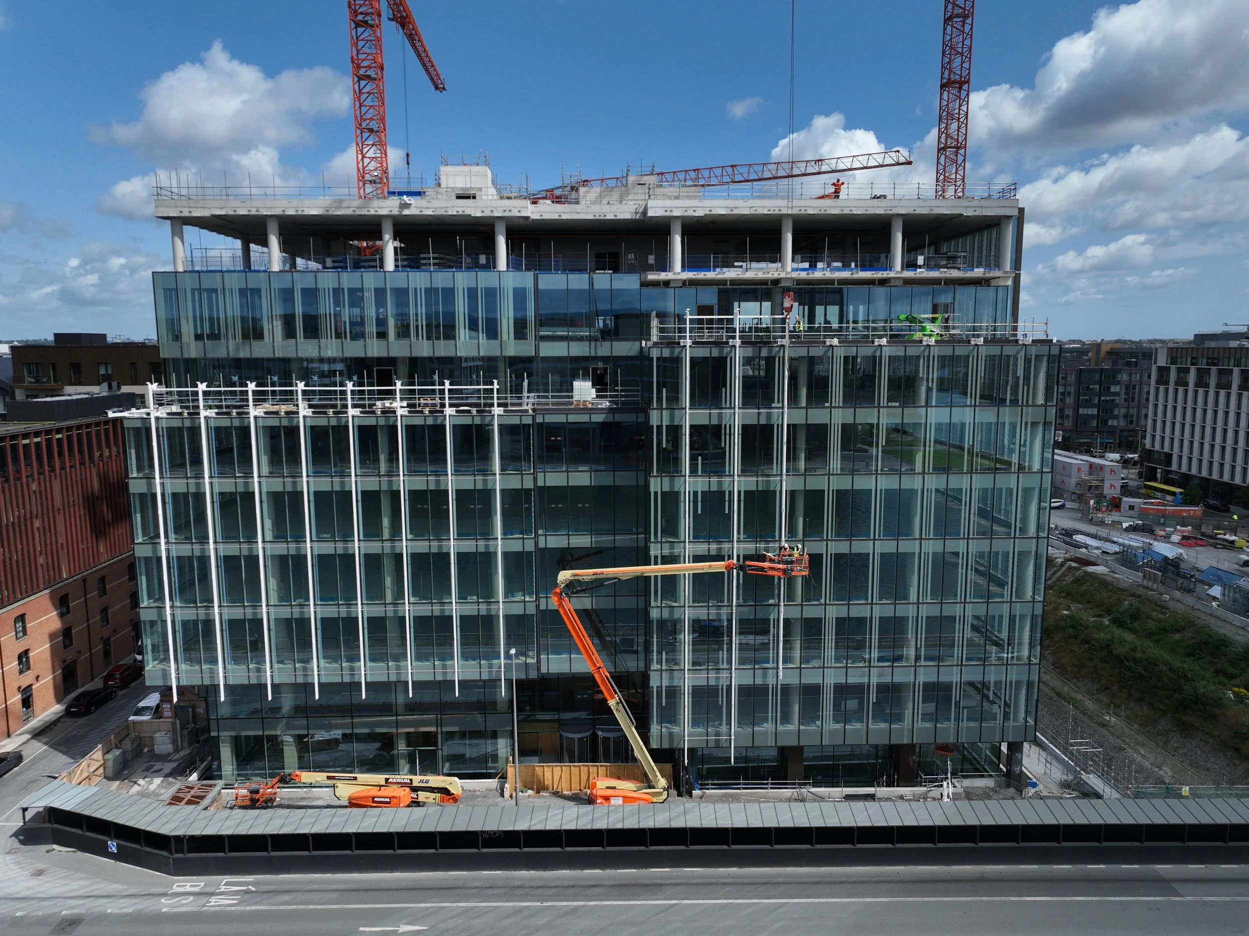 Structural Progress at Waterfront South Central