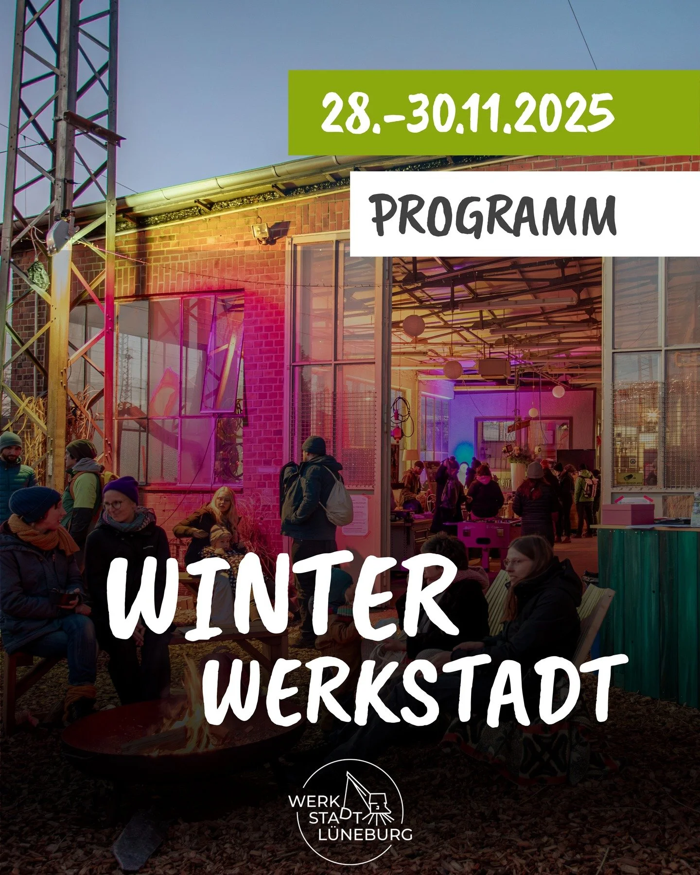 **Trommelwirbel**

Hier kommt unser buntes Programm f&uuml;r unsere WinterWerkstadt 2025!

Unser WerkStadt Team hat so einige Stationen zum Weihnachtsgeschenke basteln f&uuml;r euch auf die Beine gestellt.

Hier findet ihr Zeiten der angebotenen Proj
