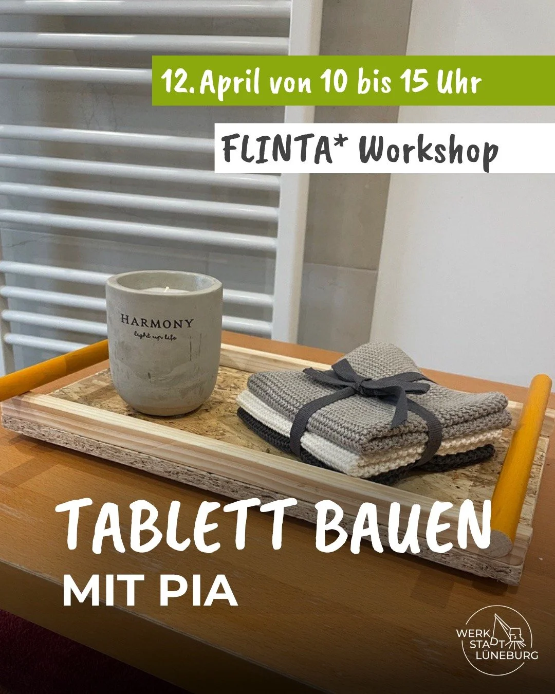 Am Sonntag, 12. April findet ein weiterer FLINTA* Workshop mit Pia @depeep4you in der WerkStadt L&uuml;neburg statt!

>> Pia (sie/ihr) bietet Workshops f&uuml;r explizit FLINTA* (Frauen, Lesben, inter*, nichtbin&auml;r*, trans*, agender*) Perso
