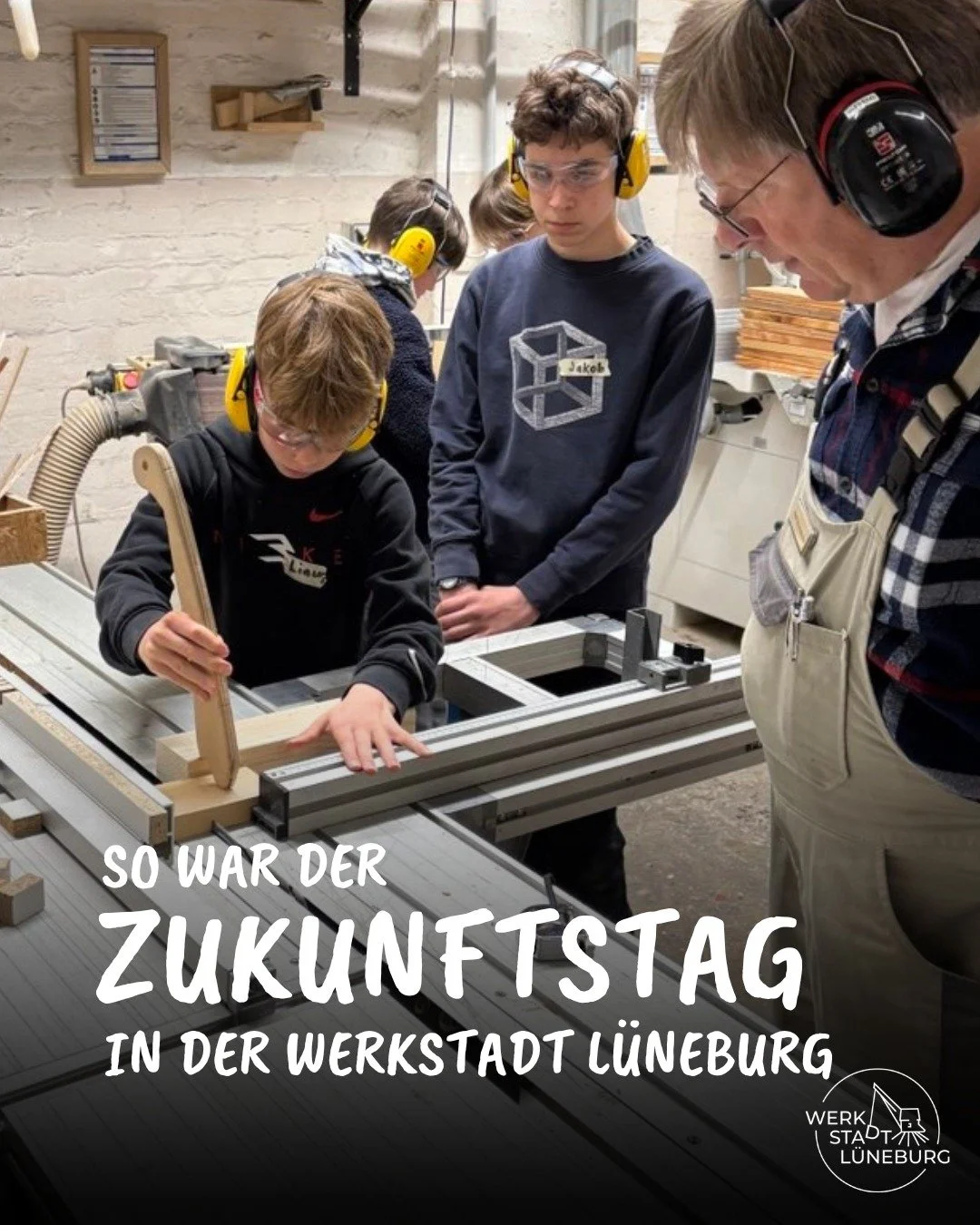 Zukunftstag in der WerkStadt L&uuml;neburg 🛠️

Letzte Woche durften wir vier neugierige Sch&uuml;ler in der WerkStadt L&uuml;neburg zum Zukunftstag willkommen hei&szlig;en! Sie haben interessiert Fragen gestellt und ein bisschen mehr das Handwerk ke