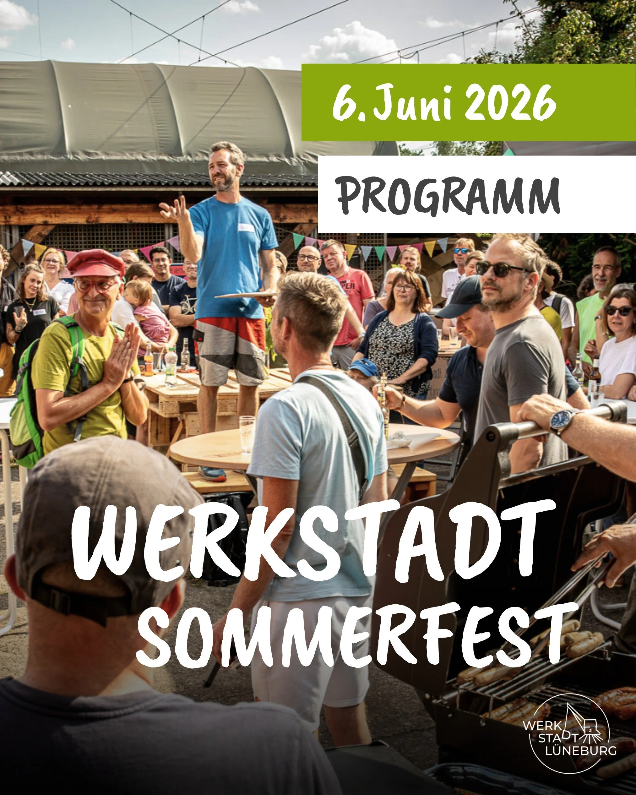 Wir laden euch herzlich zu unserem Sommerfest am 6. Juni (Samstag) von 13 bis 22 Uhr in der WerkStadt L&uuml;neburg (Bl&uuml;menchensaal 2A, L&uuml;neburg) ein!

Unser ehrenamtliches Team hat in den letzten Monaten f&uuml;r euch wieder tolle DIY-Stat