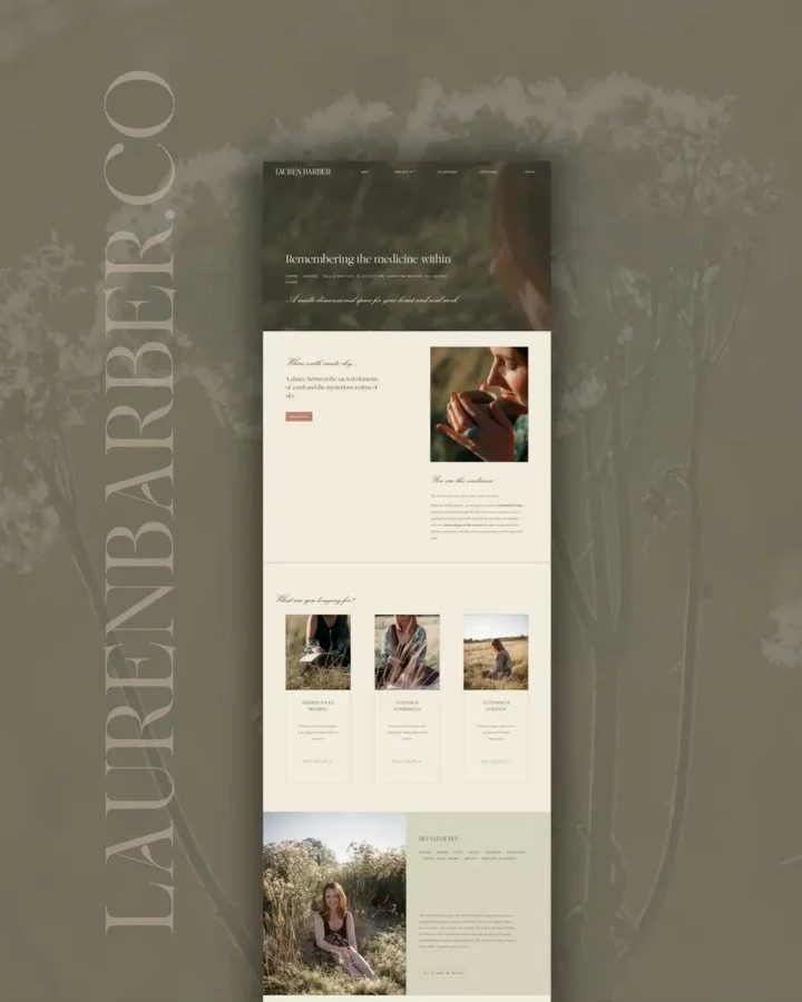 My new online home is now birthed&hellip; the first phase of it anyway. 

It&rsquo;s been a joy (and also a challenge at times) to explore my own process, play with new design styles and techniques and rebirth my branding in a way that feels like it 