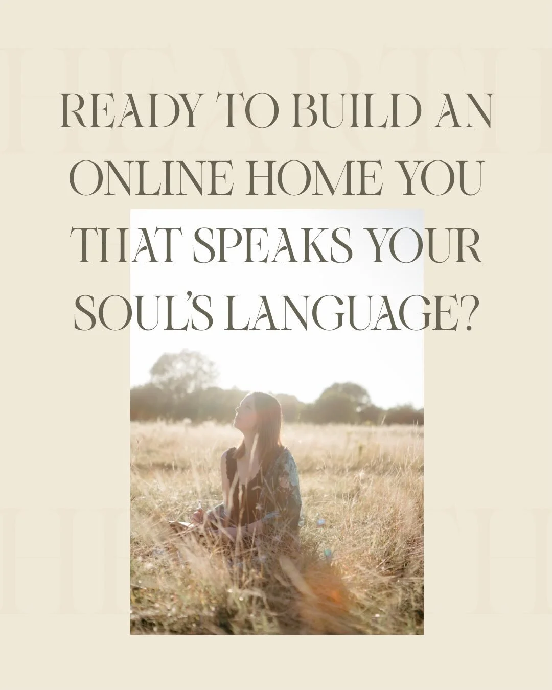 A gentle reminder that the early bird price ends this Sunday. Comment HEARTH if you want me to send you the details.