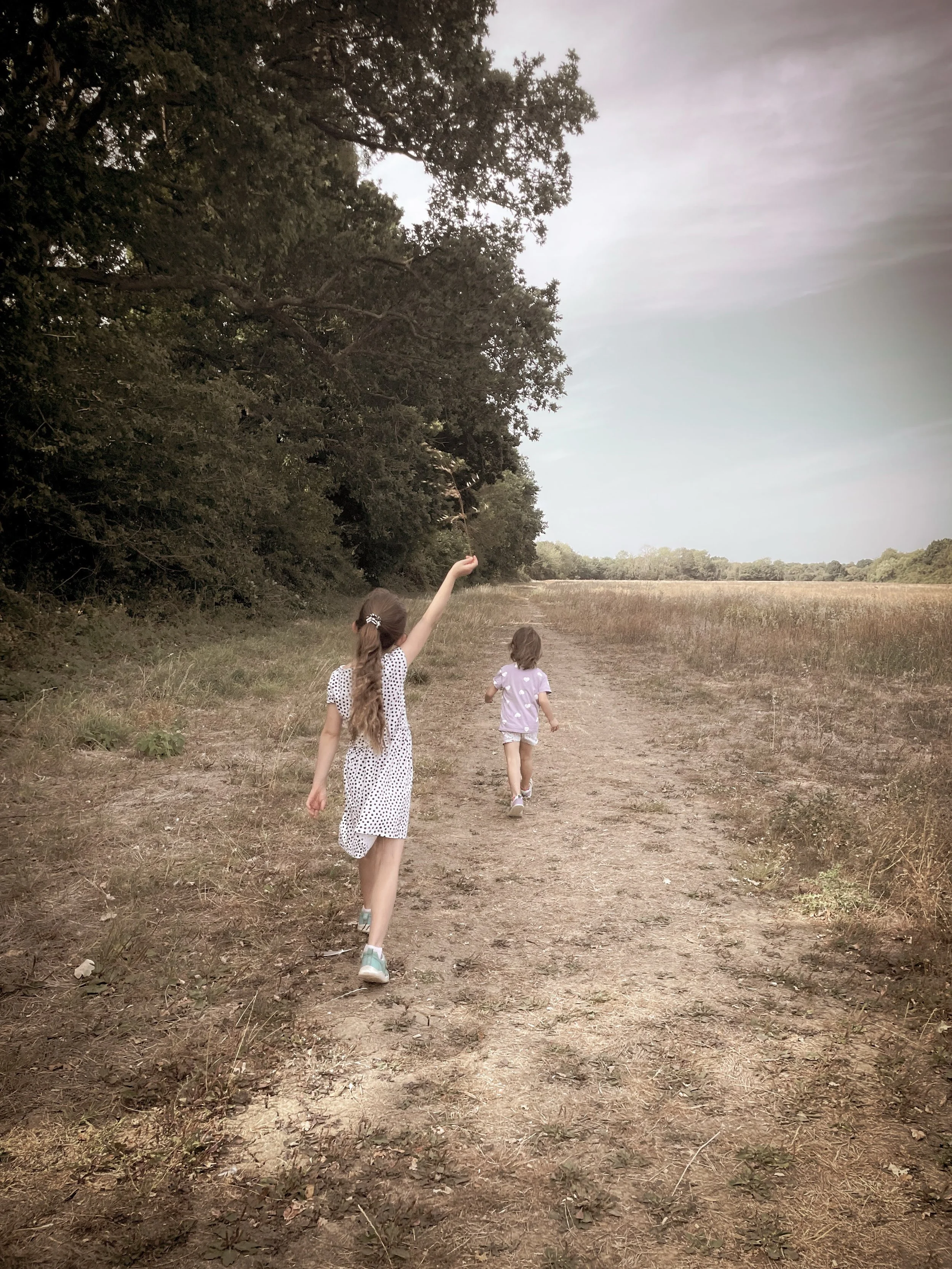 Summer holidays week 4&hellip; staying close to home, seeing friends, crafting, dog walks, blackberry picking, potion making, pals with a pool (so grateful), vegetable picking&hellip; it&rsquo;s been a wholesome week of slow fun for the girls and rec