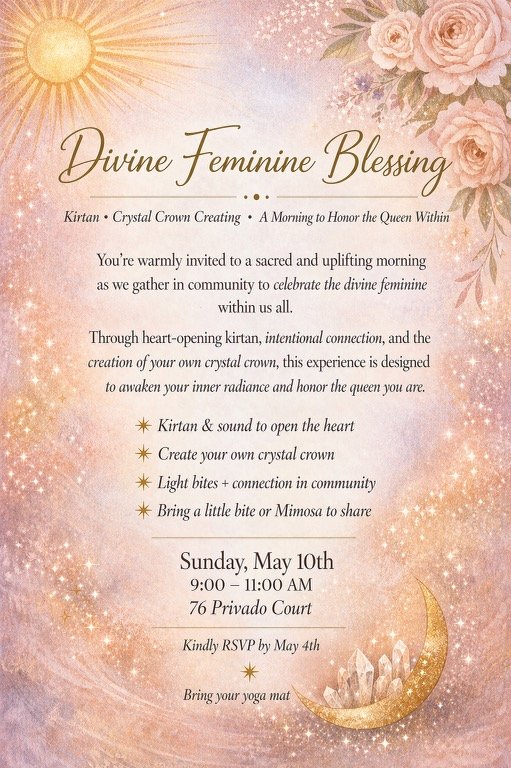 Divine Feminine Blessing