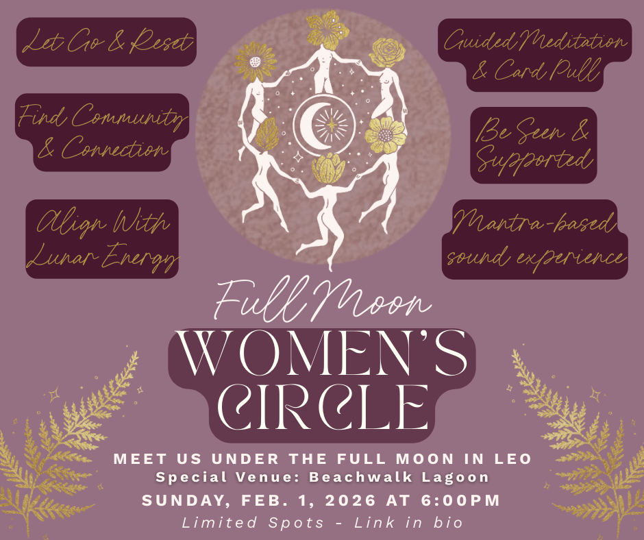 Monthly Sacred Full Moon Circle - In Collaboration With The Earth School Advisor