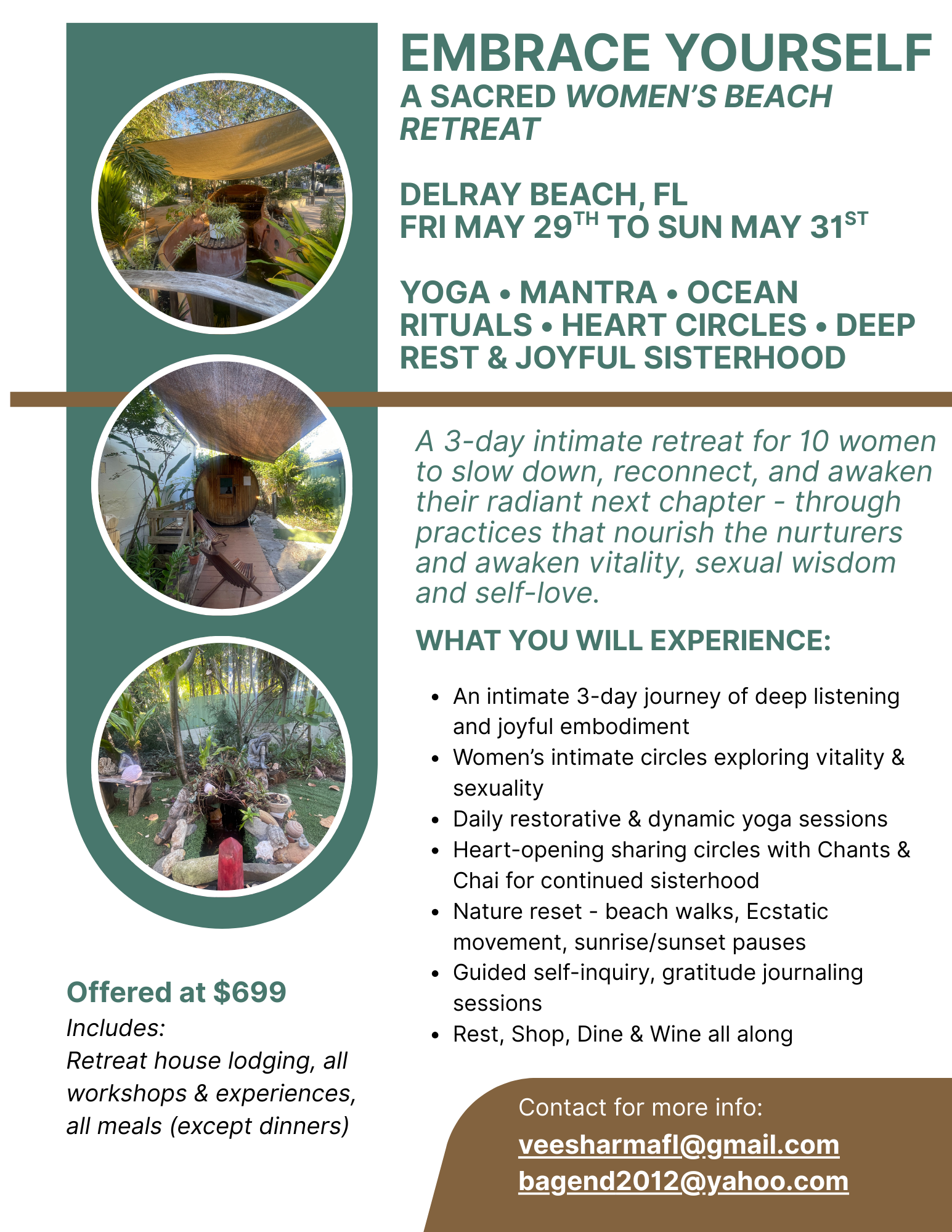 Embrace Yourself - A Sacred Women’s Beach Retreat