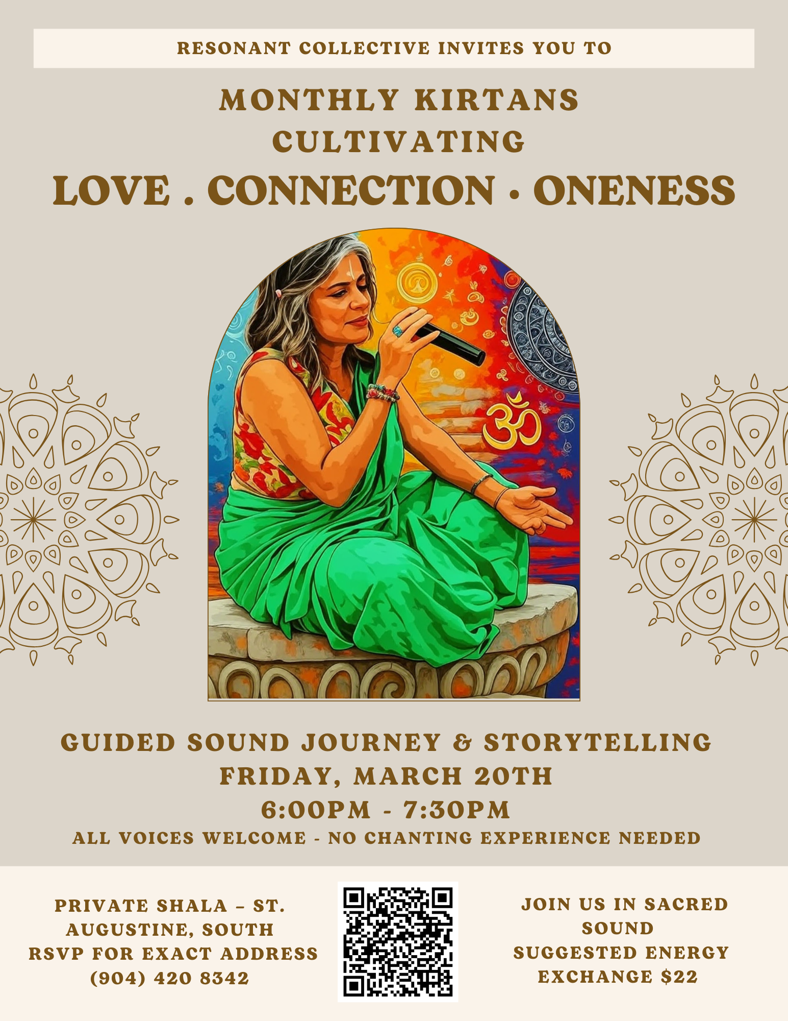 Monthly Kirtan & Storytelling Circle