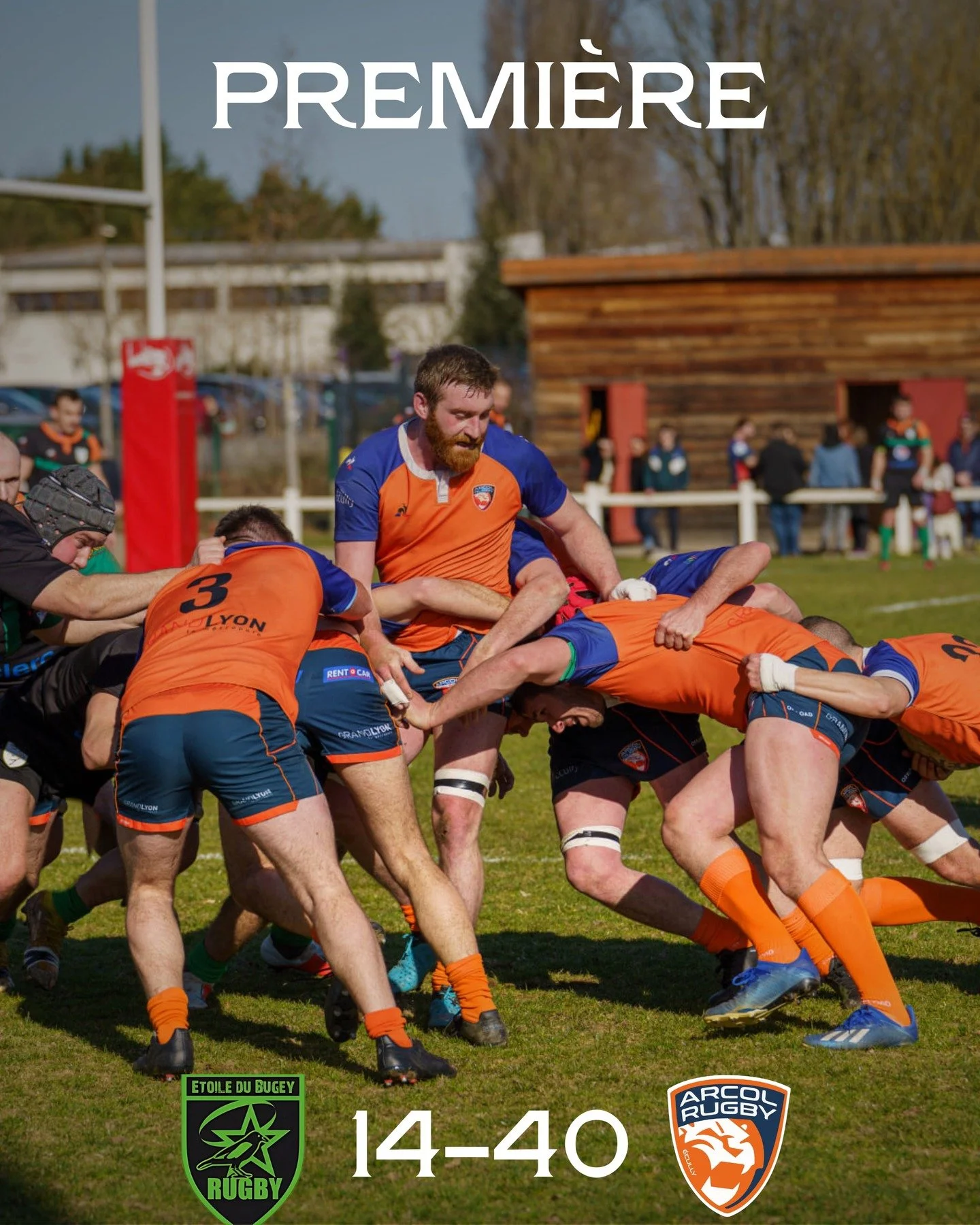 🔵🟠Double victoire ! 🏉

Pour commencer la saison notre &eacute;quipe r&eacute;serve et premi&egrave;re revienne toutes deux victorieuses du d&eacute;placement dans le Bugey ! 🔥

🗓 Prochain rdv le 28 septembre &agrave; la maison contre l&rsquo;Arb