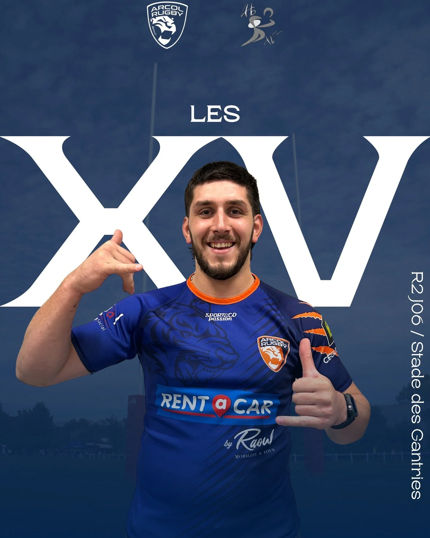🔵🟠𝐋𝐞𝐬 𝐂𝐨𝐦𝐩𝐨𝐬

Voici les compositions de nos &eacute;quipes pour ce 6 &egrave;me match de championnat !🏉

📆Dimanche 9 Novembre
📍Stade des Gantries
⏰ 13h30 R&eacute;serve - 15h Premi&egrave;re

On vous attend nombreux pour encourager nos 