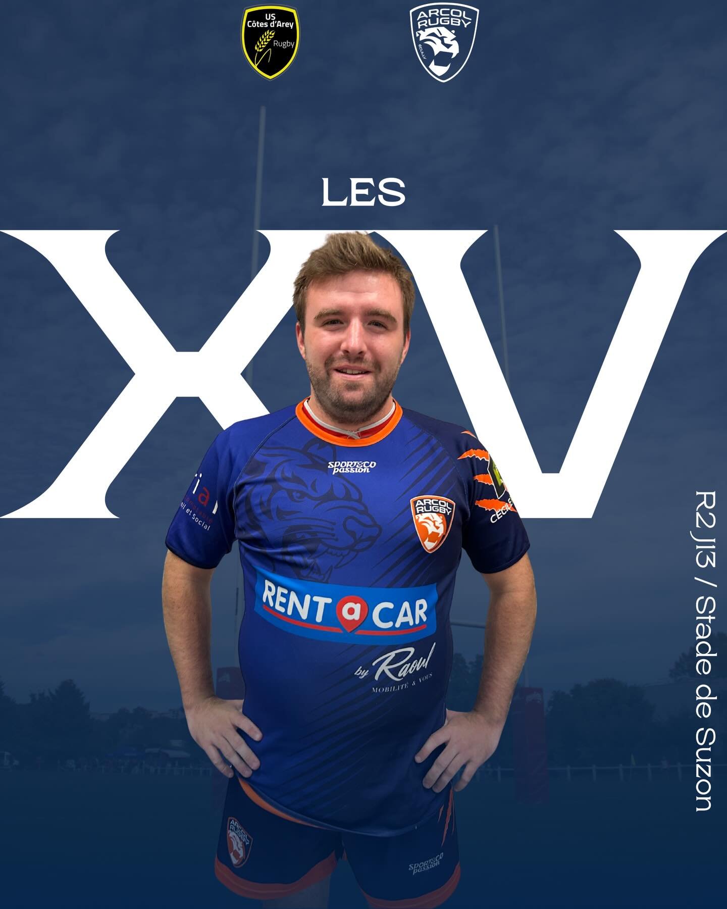 🔵🟠𝐋𝐞𝐬 𝐂𝐨𝐦𝐩𝐨𝐬 

Voici les compositions de nos s&eacute;niors pour ce 13 &egrave;me match de R2, nos s&eacute;niors se rendrons aux C&ocirc;tes d&rsquo;Arey.

📆 𝐃𝐢𝐦𝐚𝐧𝐜𝐡𝐞 𝟐𝟓 𝐉𝐚𝐧𝐯𝐢𝐞𝐫
📍Stade de Suzon
⏰13h30-15h

On vous atten