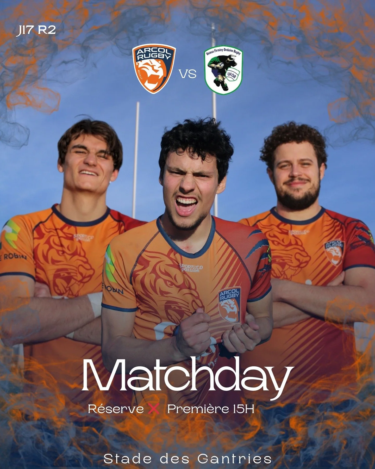 🔵🟠 𝐌𝐚𝐭𝐜𝐡𝐝𝐚𝐲 ⚔️

Ce dimanche, nos &eacute;quipes s&eacute;niors re&ccedil;oivent Unieux pour ce 𝟏𝟕 𝐞𝐦𝐞 match de championnat !🏉

Pour le dernier match de l'ann&eacute;e &agrave; la maison, nos s&eacute;niors re&ccedil;oivent Unieux, mat