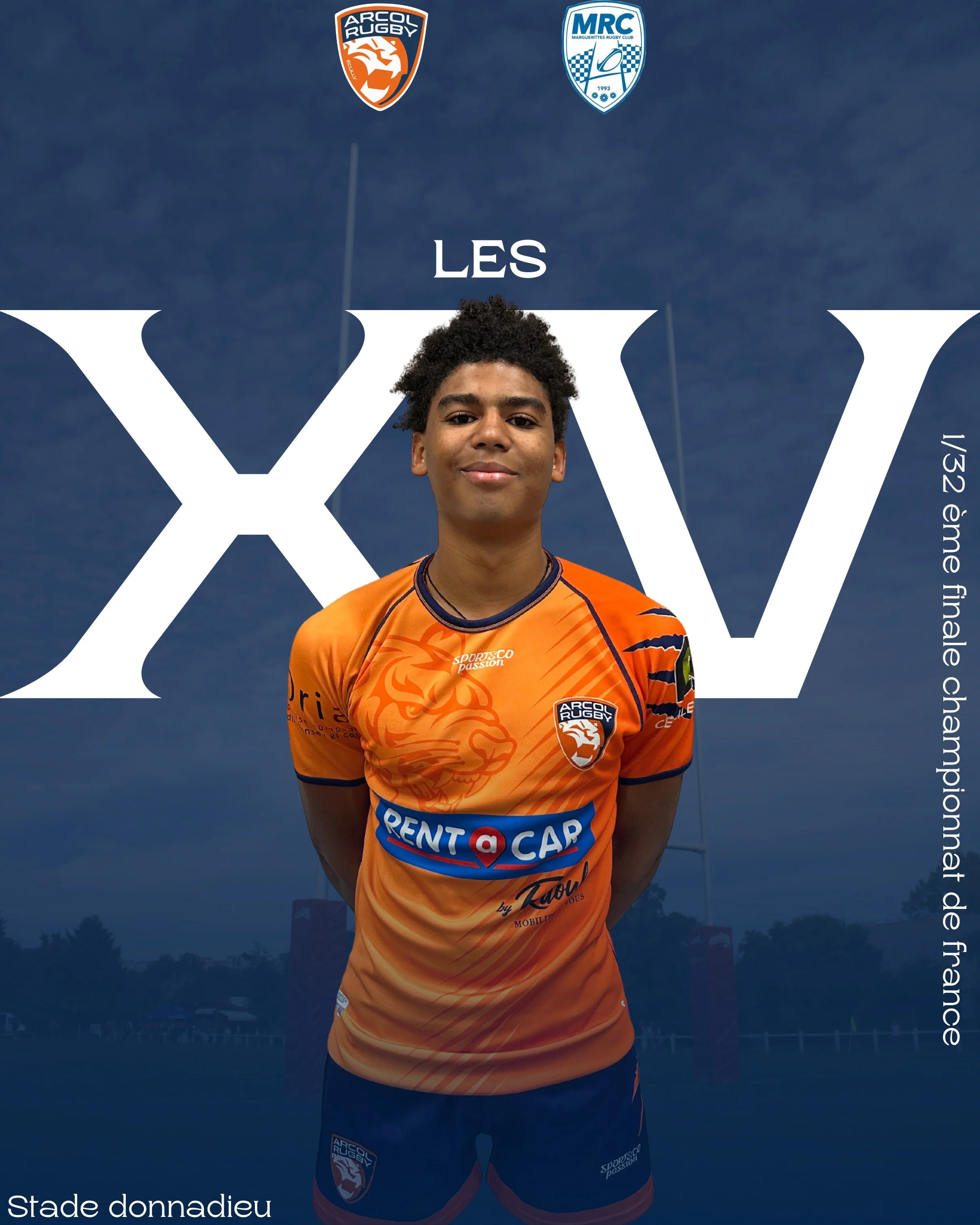 🔵🟠𝐋𝐚 𝐂𝐨𝐦𝐩𝐨

Voici la composition de notre &eacute;quipe s&eacute;nior pour ce 𝟏/𝟑𝟐 &egrave;𝐦𝐞 𝐝𝐞 𝐟𝐢𝐧𝐚𝐥𝐞 du championnat de France contre le RC Marguerittes.

📆 𝐃𝐢𝐦𝐚𝐧𝐜𝐡𝐞 𝟏𝟕 𝐌𝐚𝐢
📍 Stade A.Donnadieu, Romans sur Is&egr