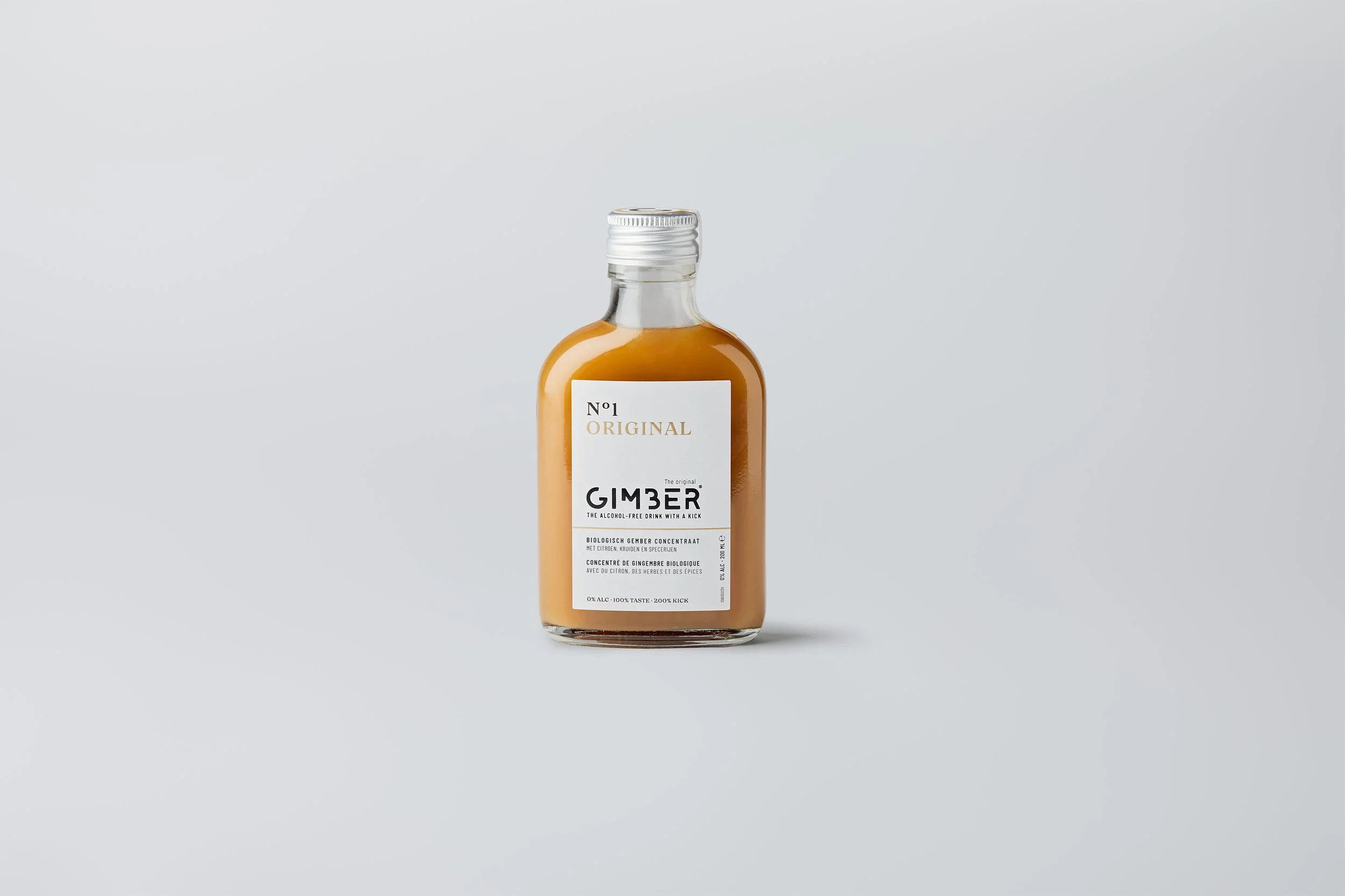 Original BIO 200ml - Intense concentrate of organic ginger.