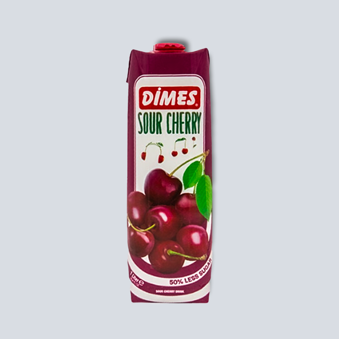 Less Sugar Sour Cherry 1L - Morello cherry, tangy and natural flavour.