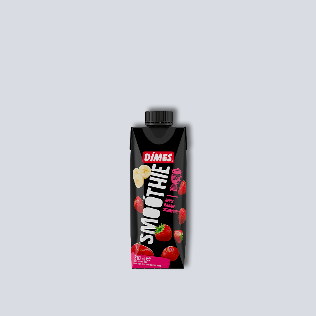 Smoothie Red 310ml - Strawberry, banana and apple, a dose of sweet energy.