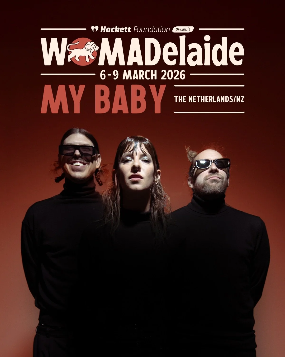 Oz! We&rsquo;re back at Womadelaide next year!!
Looking forward to groovin&rsquo; and moovin&rsquo; at this awesome fest in Australia amongst all these amazing artists!! 🇦🇺 last slide is footage from our last visit in 2019! 🫶