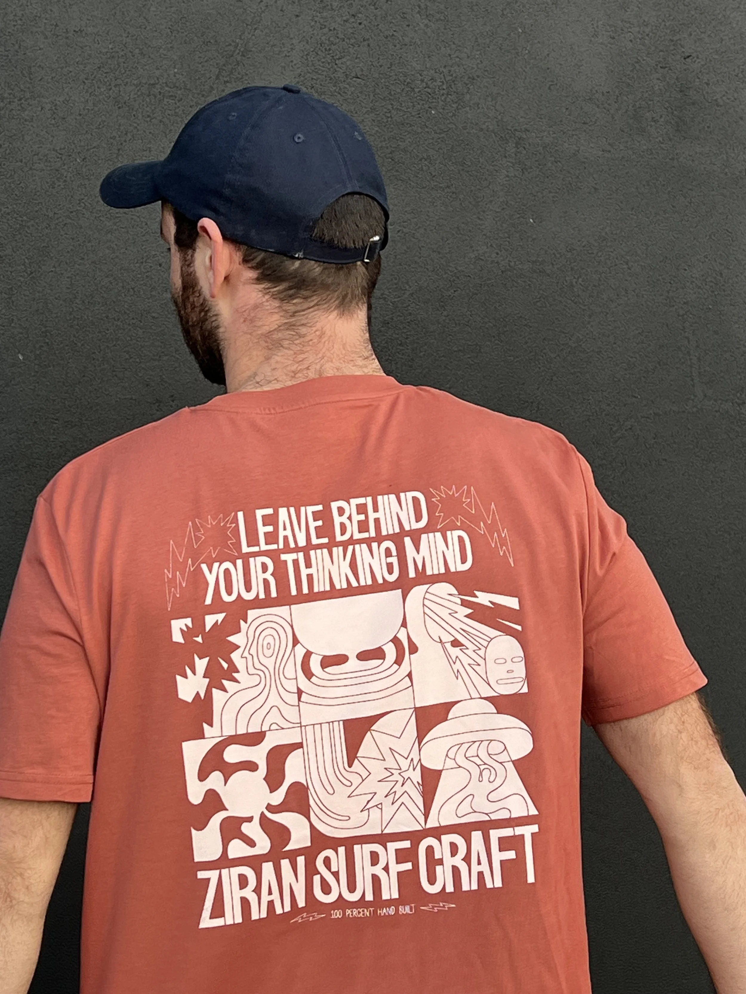 LEAVE BEHIND YOUR THINKING MIND T SHIRT