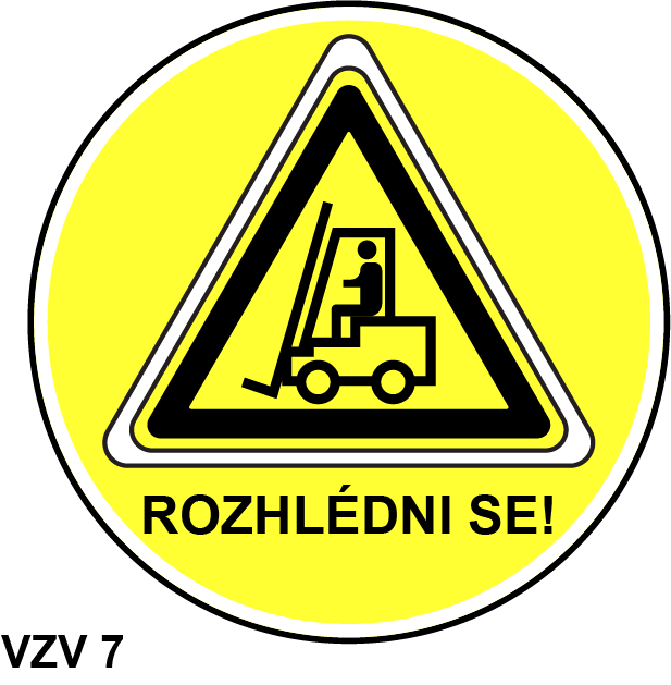 Glass gobo FORKLIFT 7